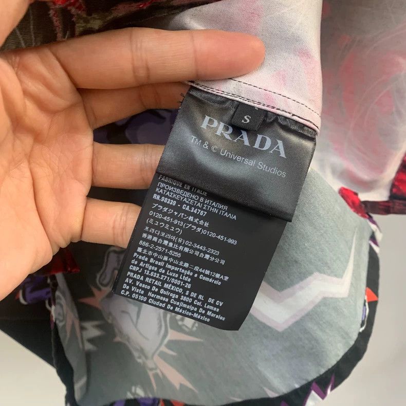 Prada Prada AW19 MENSWEAR SHOW LOOK15 FRANKENTEIN SHIRT 2502-Next Size US S / EU 44-46 / 1 - 6 Thumbnail