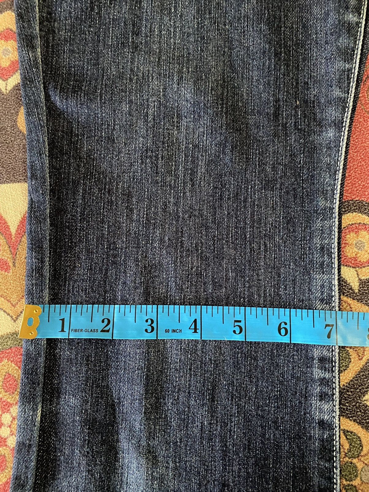 Edwin 🔥🔥Japanese Brand C17 Cedixsept Jeans Super Flare Denim Size US 27 - 17 Thumbnail