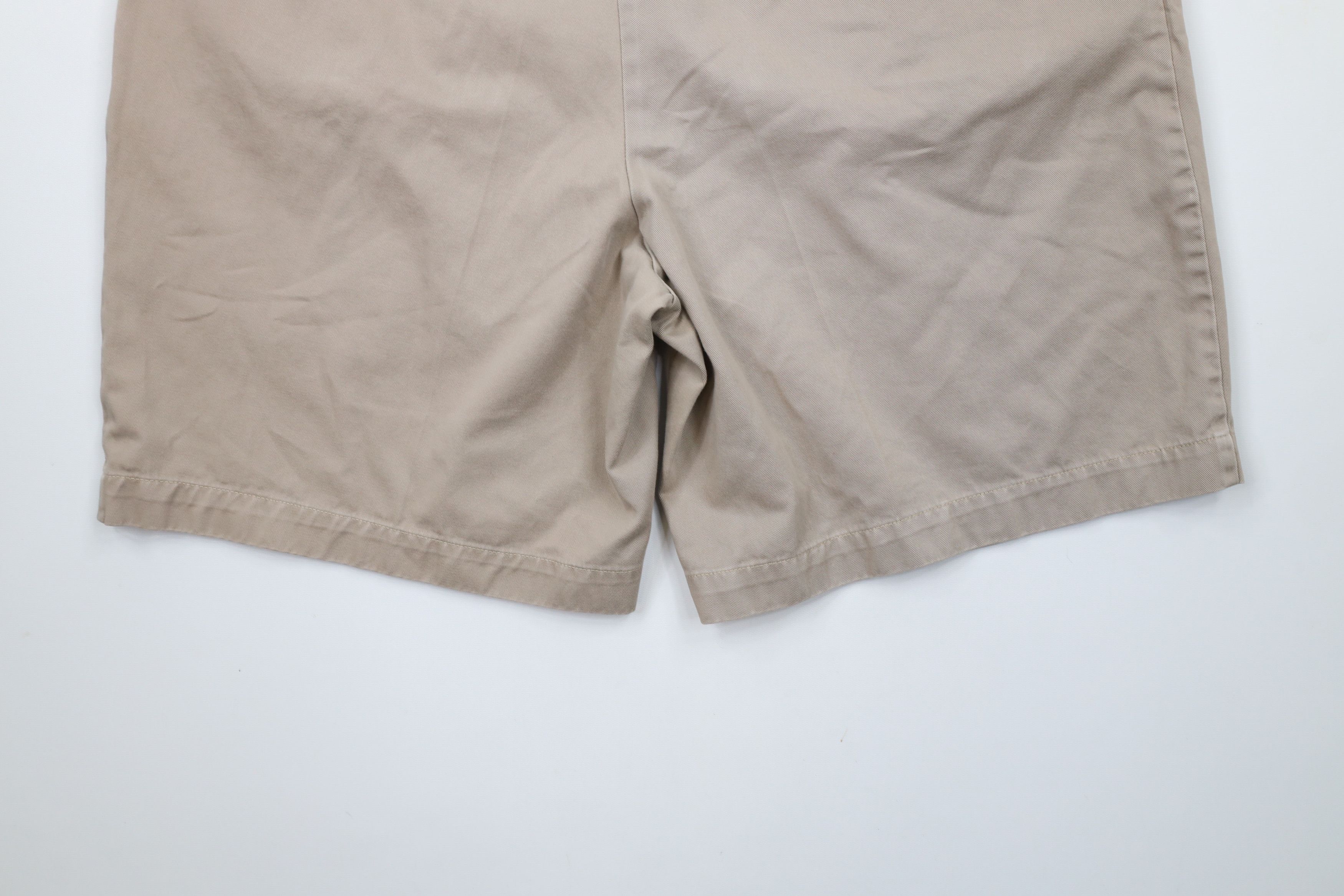 Ralph Lauren × Vintage Vintage 90s Ralph Lauren Above Knee Chino Shorts Beige Size US 38 / EU 54 - 12 Thumbnail