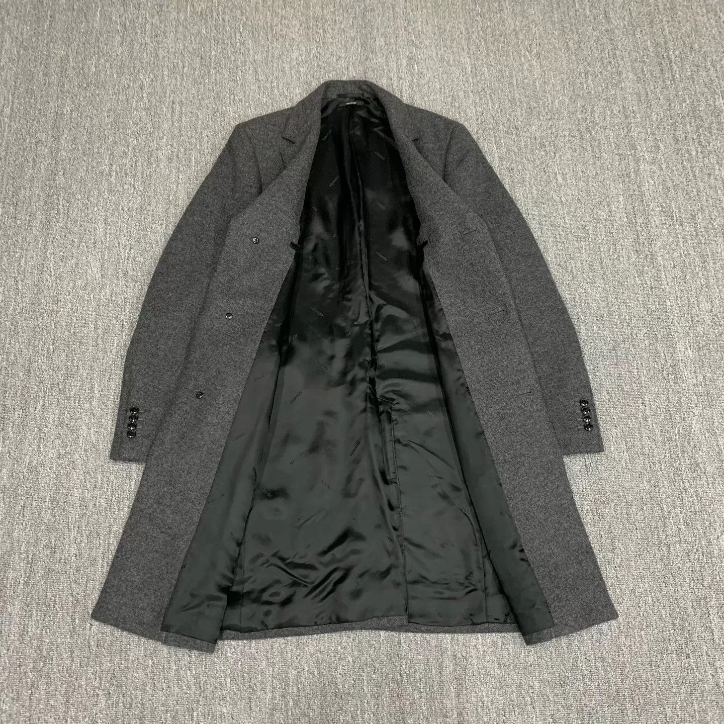 Hermes Hermes Gray Wool Overcoat 48 98 New Size US M / EU 48-50 / 2 - 6 Thumbnail