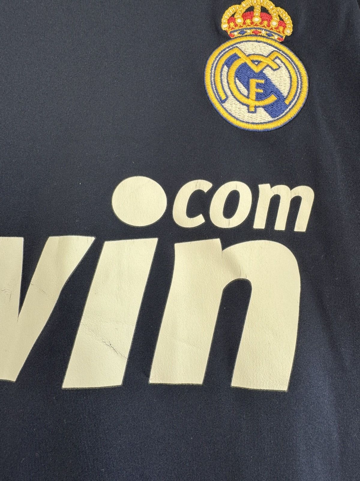 Adidas Real Madrid 2007-2008 Away Soccer Jersey Football Shirt Kit Size US S / EU 44-46 / 1 - 11 Thumbnail
