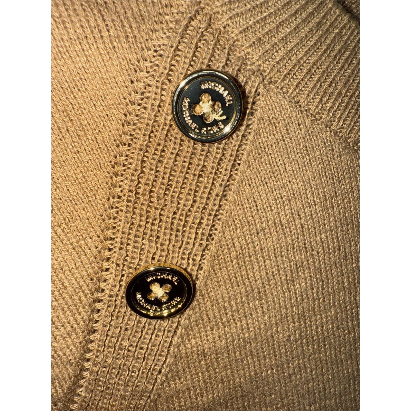 Michael Kors Michael Kors Sweater Womens Size Small Beige Raglan Shaker Size S / US 4 / IT 40 - 3 Thumbnail