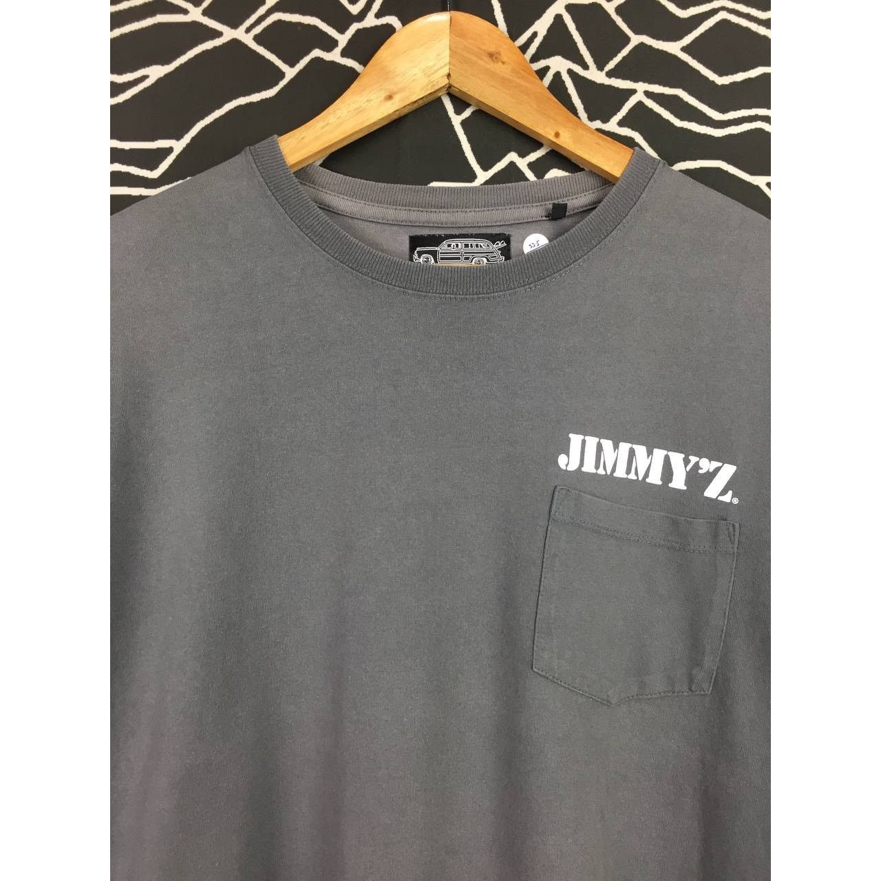 Vintage Vtg Jimmy'z Layback Film Skateboarding Surfing Tee Size US L / EU 52-54 / 3 - 6 Thumbnail