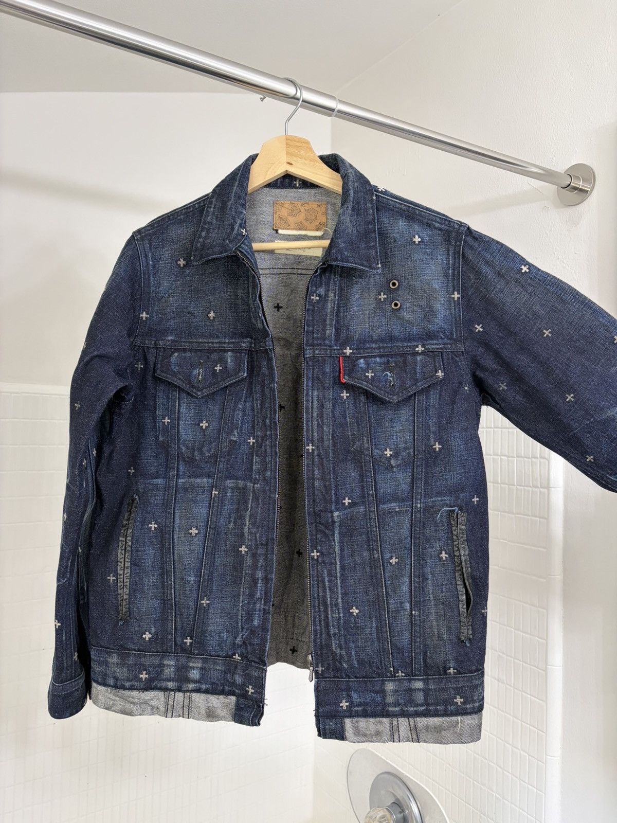 Other Rebirth to Tabura Rasa Zip-Up Denim Jacket Size US M / EU 48-50 / 2 - 1 Thumbnail