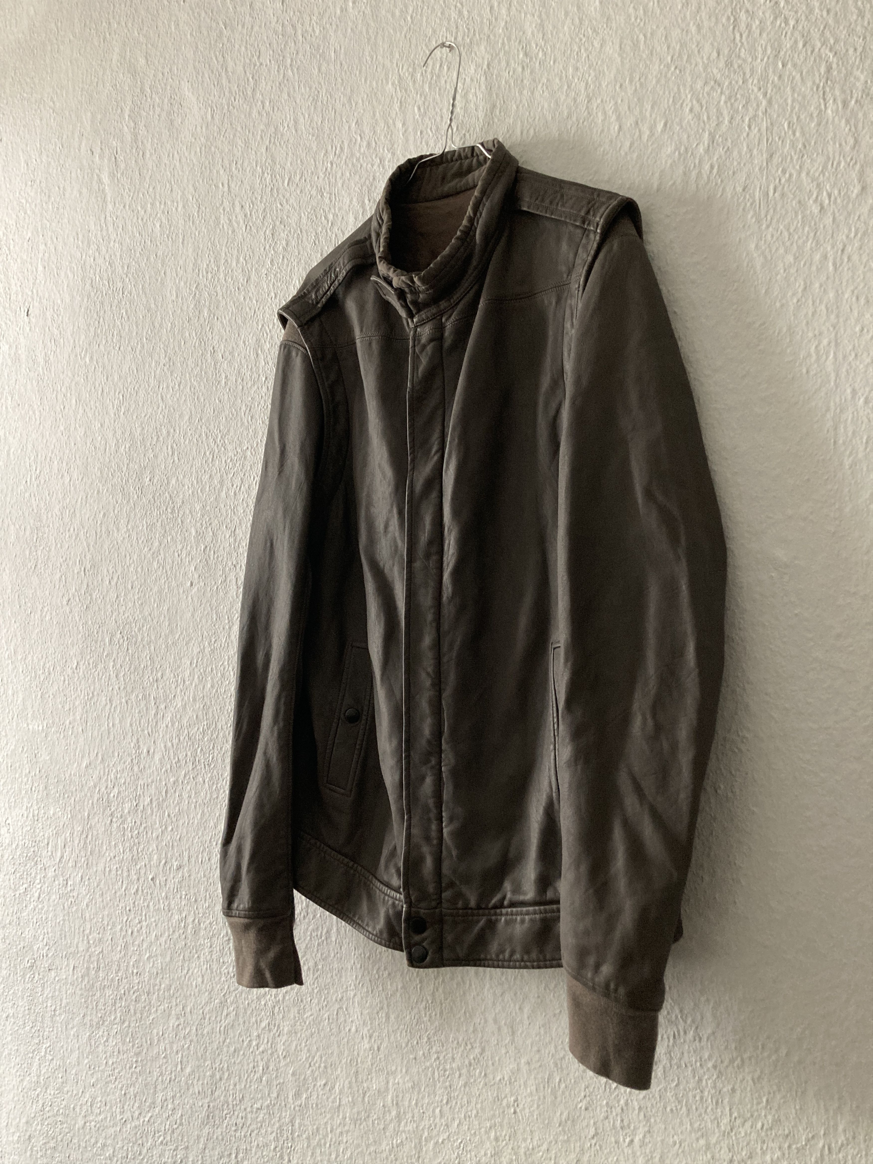 Rick Owens F/W 10 "GLEAM" F1 Pilot Lamb Leather Jacket XL Rick Owens Size US XL / EU 56 / 4 - 3 Thumbnail
