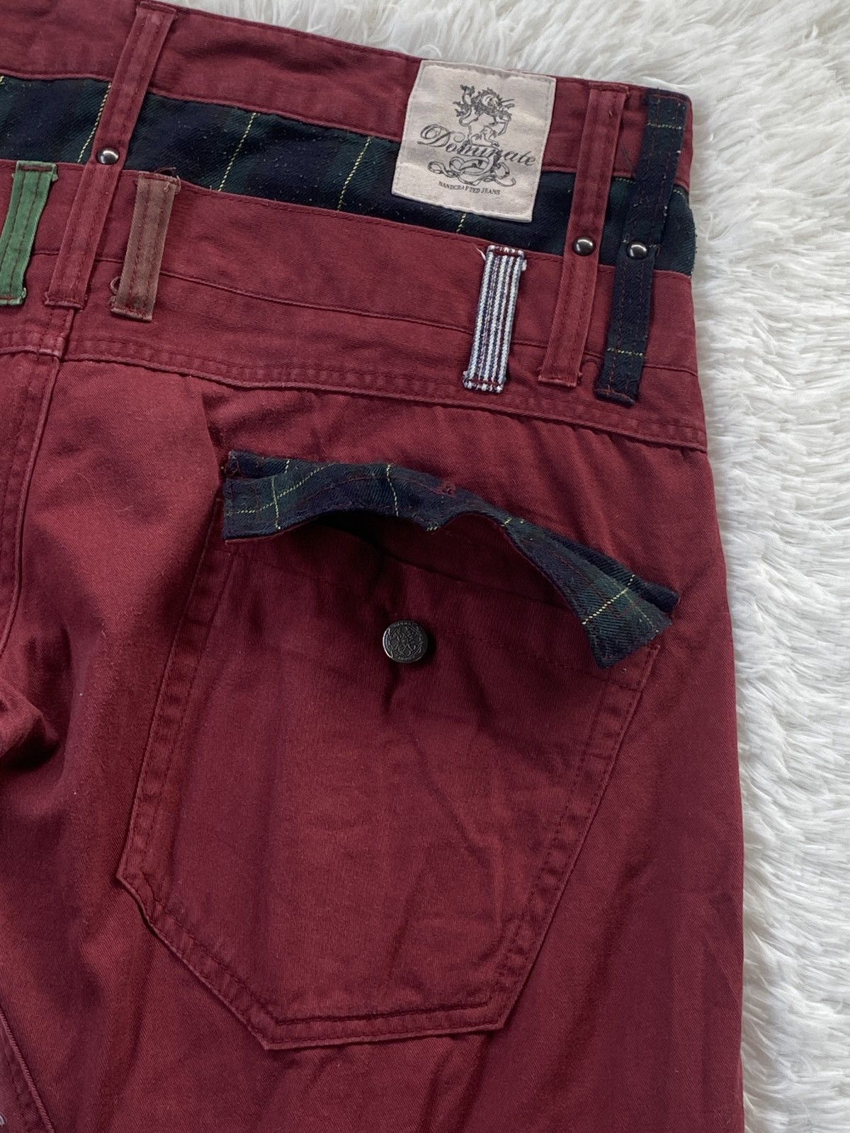 Seditionaries 🔥OFFER NOW🔥Dominated Handcrafted Jeans Japan Double Waist Size US 34 / EU 50 - 10 Thumbnail