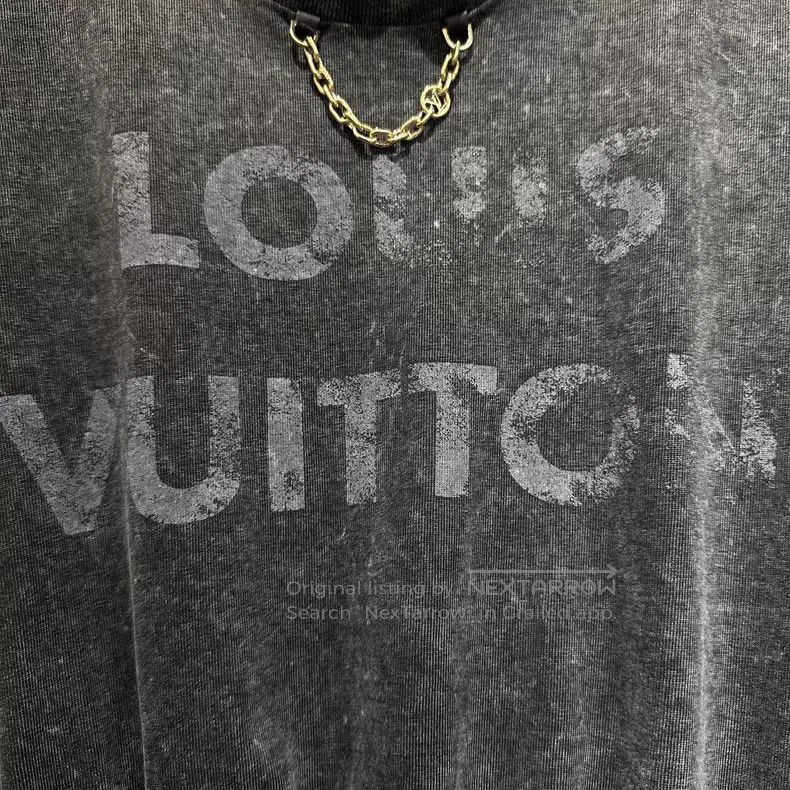 Louis Vuitton Louis Vuitton Women's grey washed and worn-in waist dress Size S / US 4 / IT 40 - 6 Thumbnail