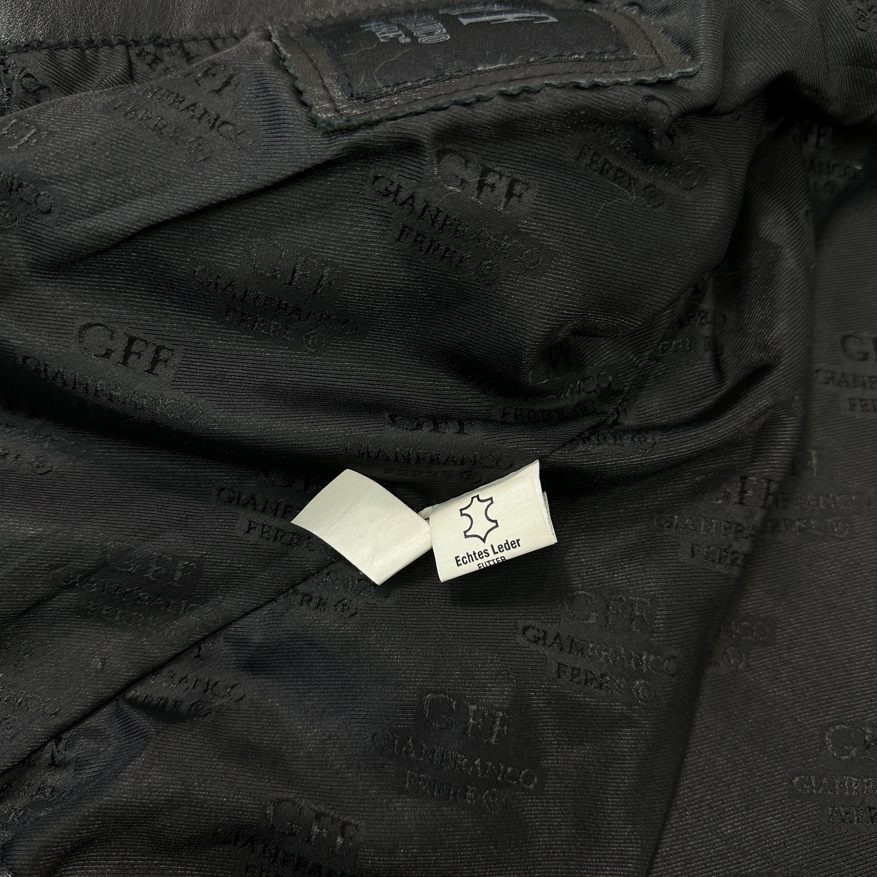 Gianfranco Ferre Gianfranco Ferre Vintage Leather Jacket Size L / US 10 / IT 46 - 5 Thumbnail