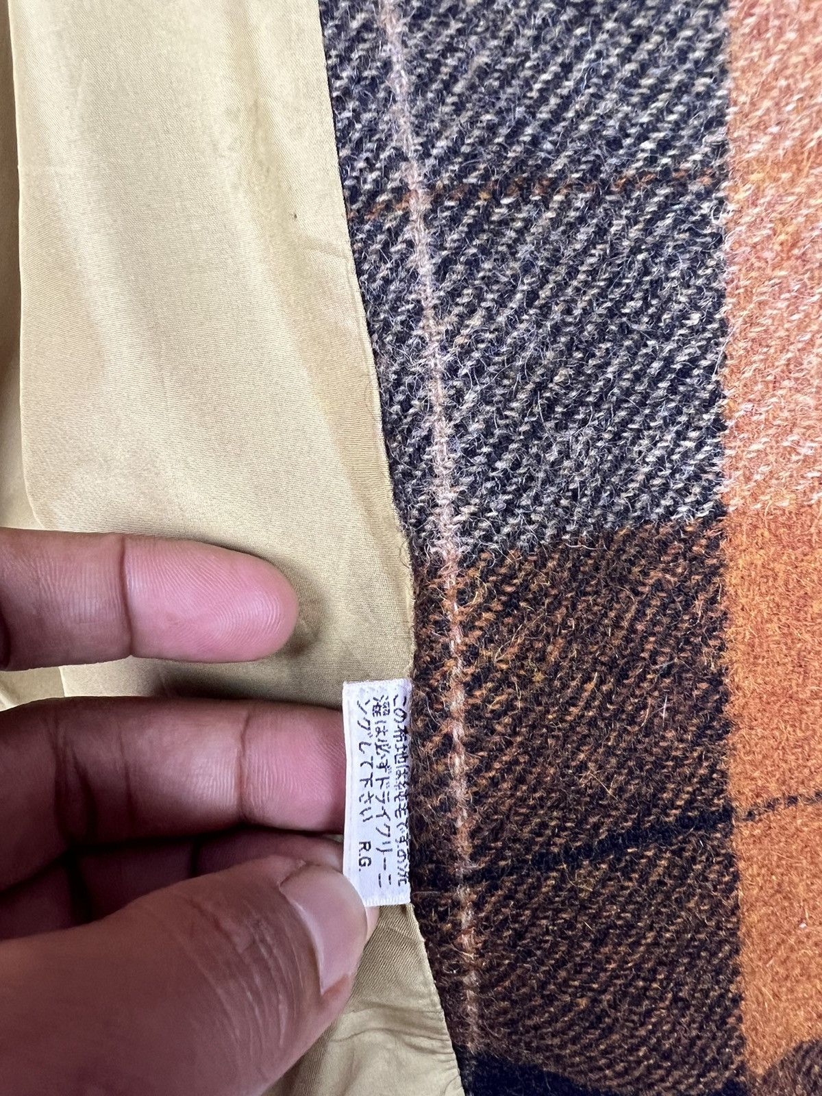 Japanese Brand 🔥 VINTAGE ROTARY GROUP RG WOOLEN TARTAN BOMBER JACKET Size US L / EU 52-54 / 3 - 11 Thumbnail