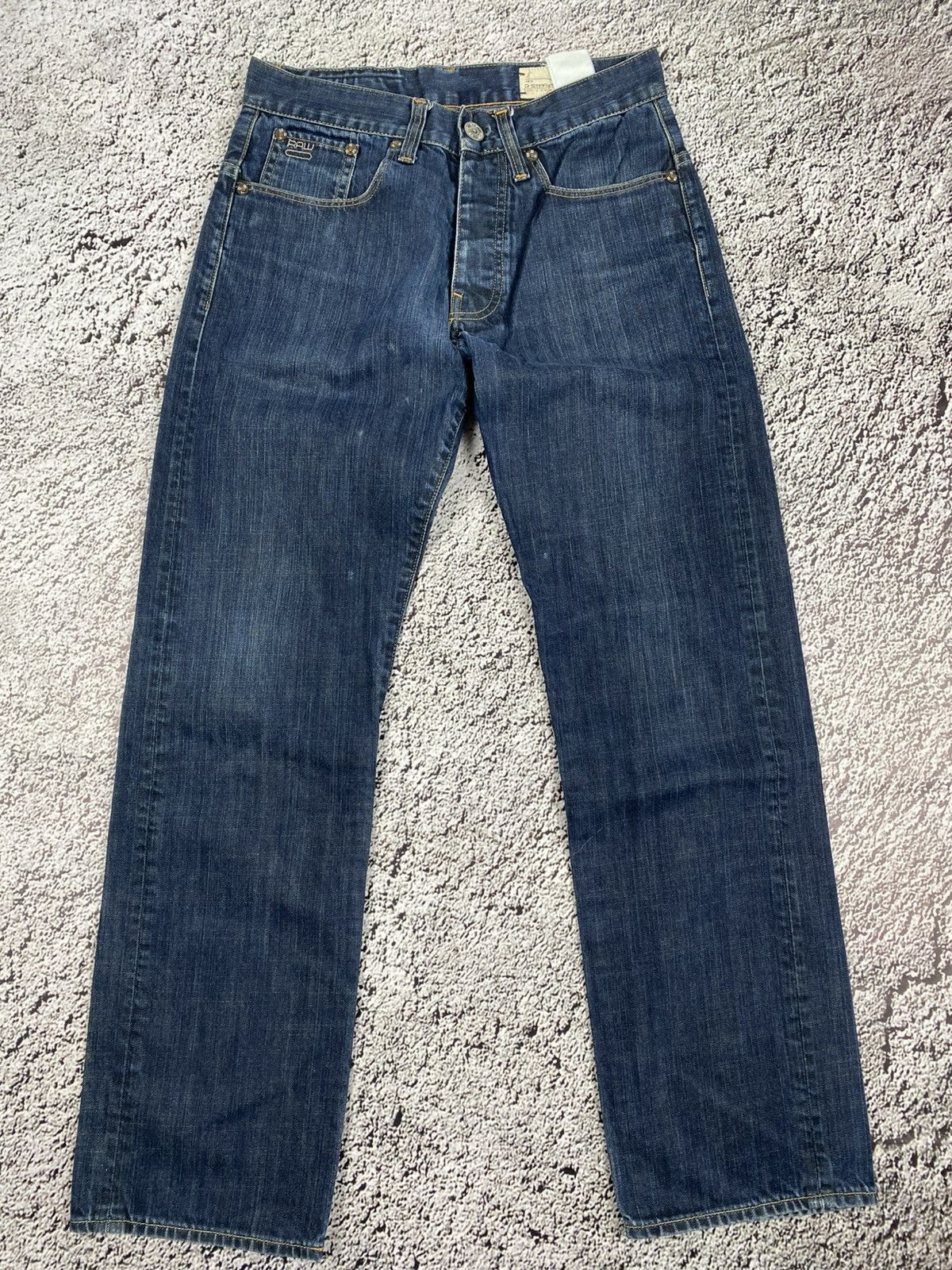 G-Star Vintage Y2K G STAR straight denim jeans trousers Size US 29 - 1 Thumbnail