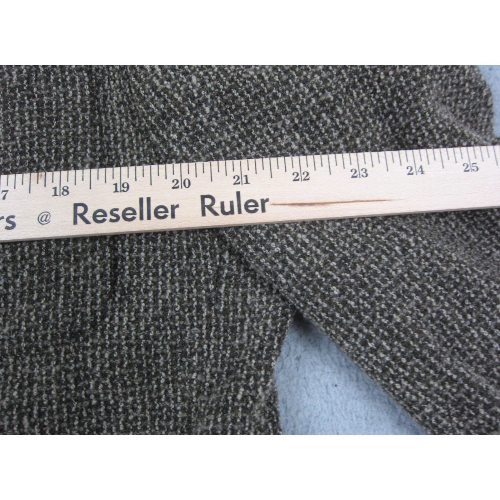 The Territory Ahead Territory Ahead Blazer Mens 44 L Green Black Wool Tweed Short Notch 3-Button Single-Breasted Vintage Jacket US Made Mens Size 44R - 5 Thumbnail
