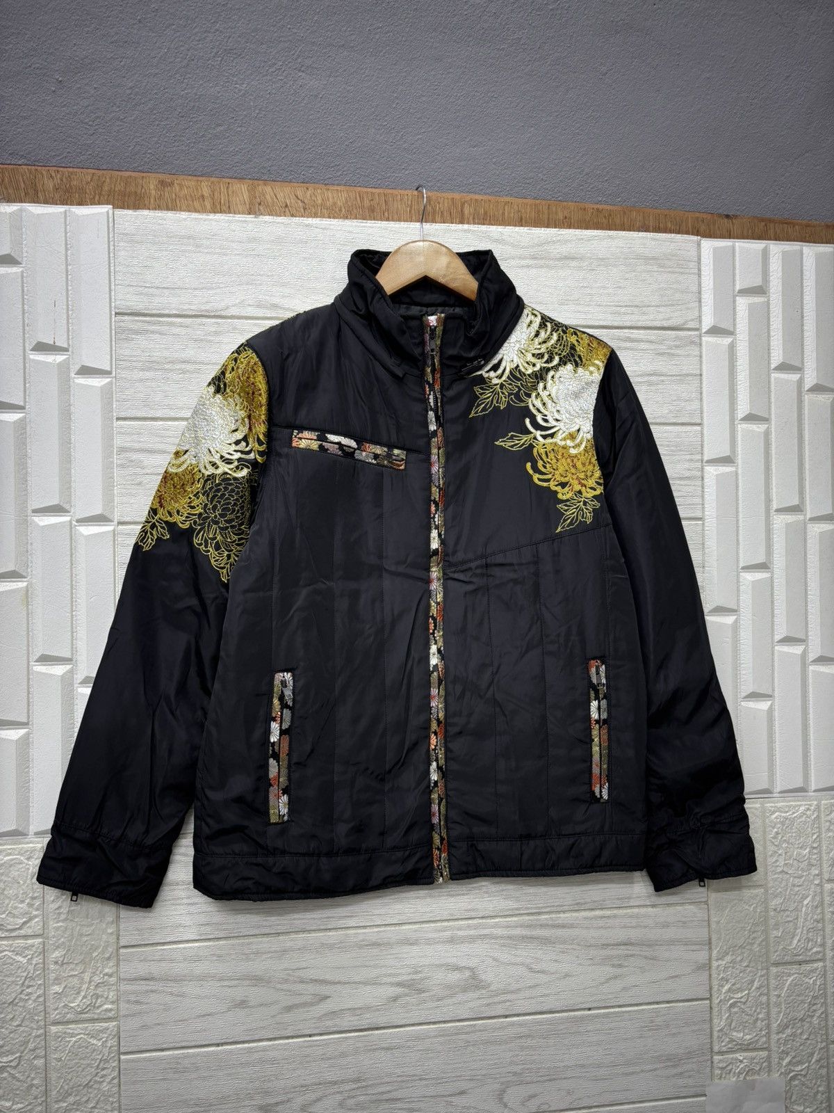Kapital 🔥JAPANESE TRADITION GEISHA EMBROIDERY NYLON LIGHT JACKET Size US S / EU 44-46 / 1 - 5 Thumbnail