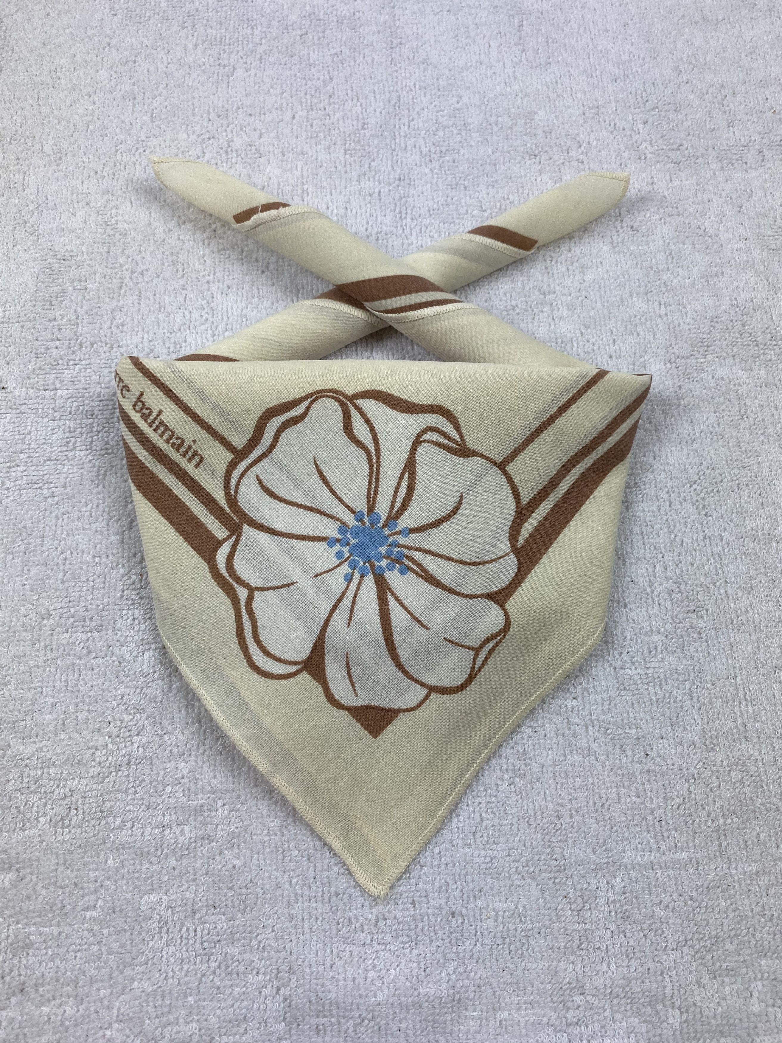 Pierre Balmain × Vintage Pierre Balmain Handkerchief / Bandana / Neckerchief Size ONE SIZE - 2 Thumbnail