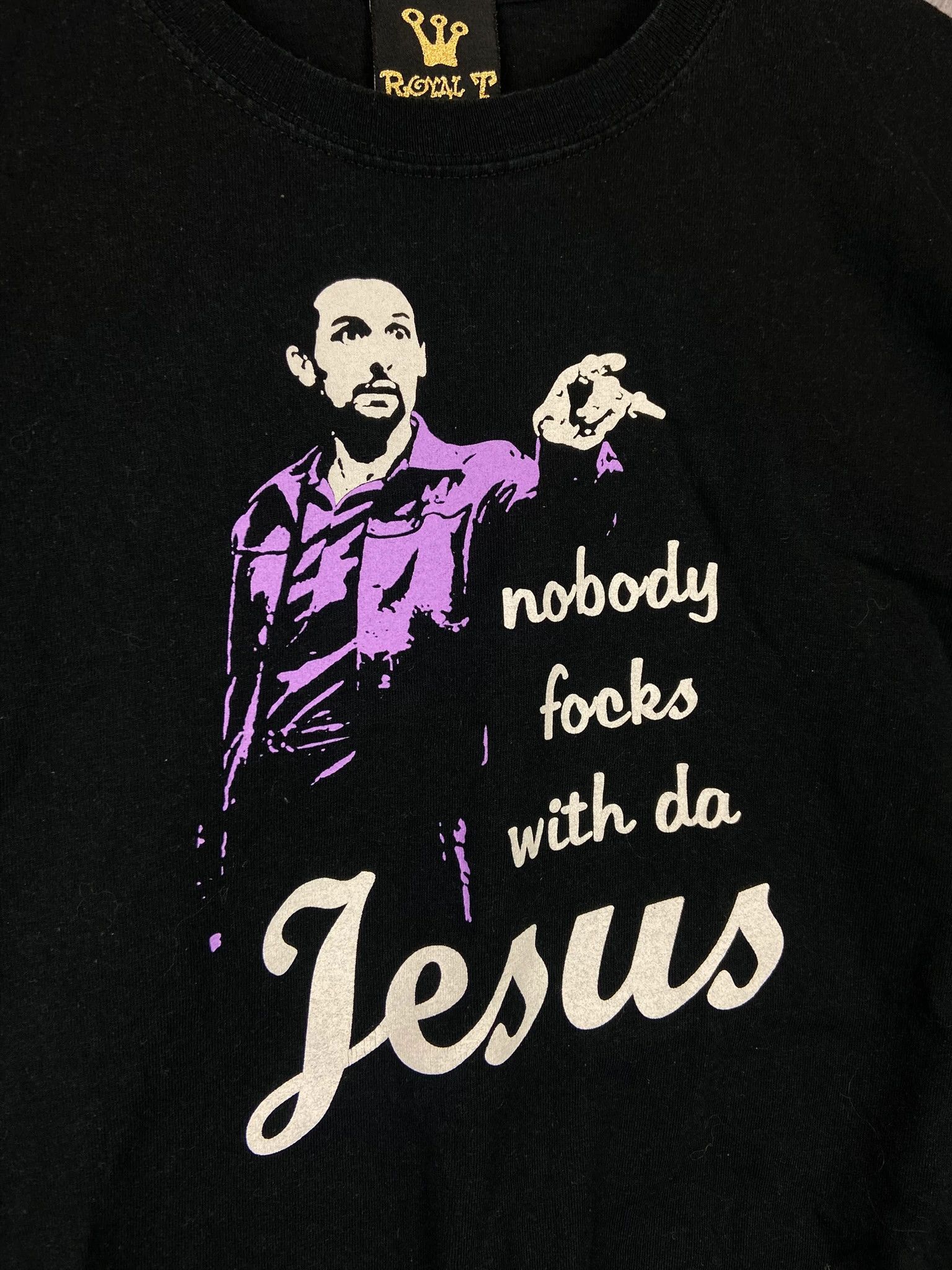 Swagger Royal T / "Nobody Focks With Da Jesus" / Black Tee / Size M Size US M / EU 48-50 / 2 - 2 Thumbnail