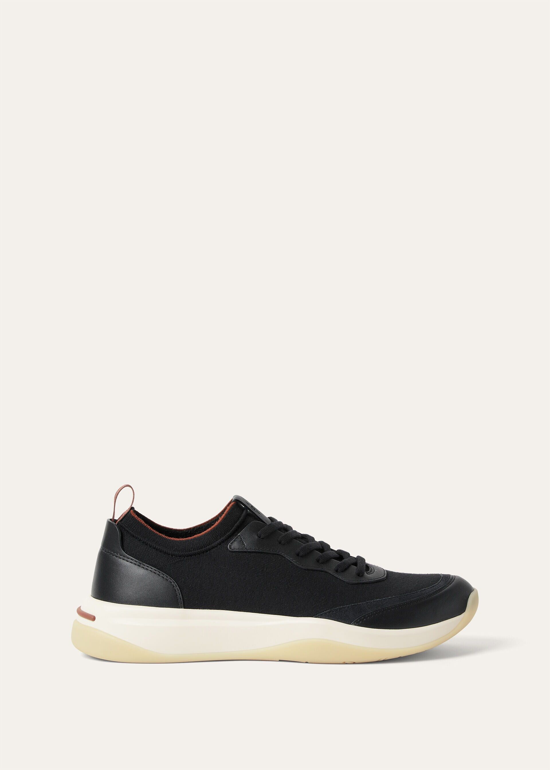 Loro Piana os11x0226 FAP1495 410 LP Walk Low-Top Sneakers in Black Size US 11 / EU 44 - 1 Thumbnail