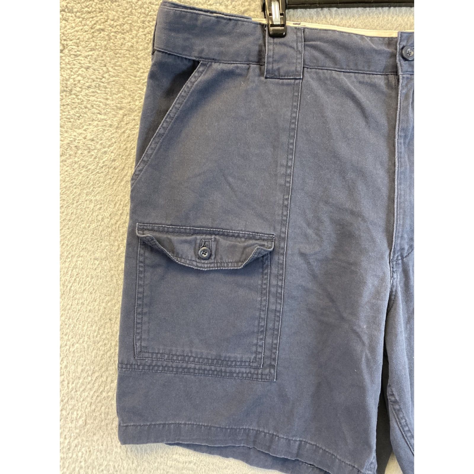 Vintage Foundry Cargo Shorts Men's 50 Gray Outdoor Casual Workwear Cargo Pockets Adult Mens Size US 34 / EU 50 - 4 Thumbnail