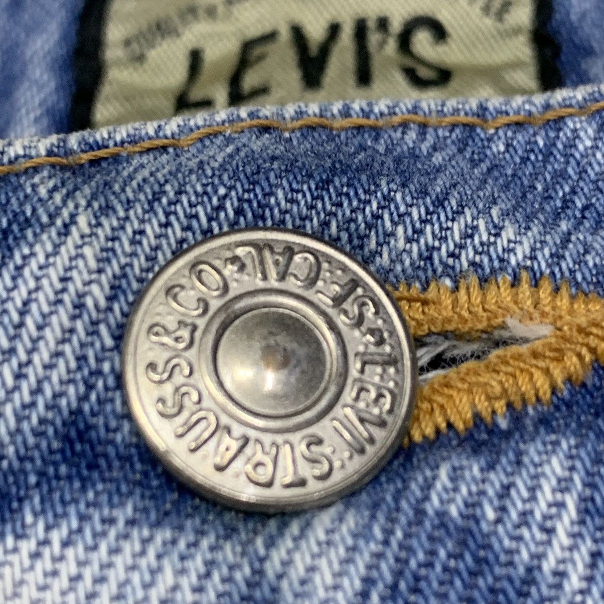 Levi's × Levi's Vintage Clothing × Vintage Rare 1991 Levis 636 Big E Silver Tab Vintage Japan Size US 30 / EU 46 - 13 Thumbnail