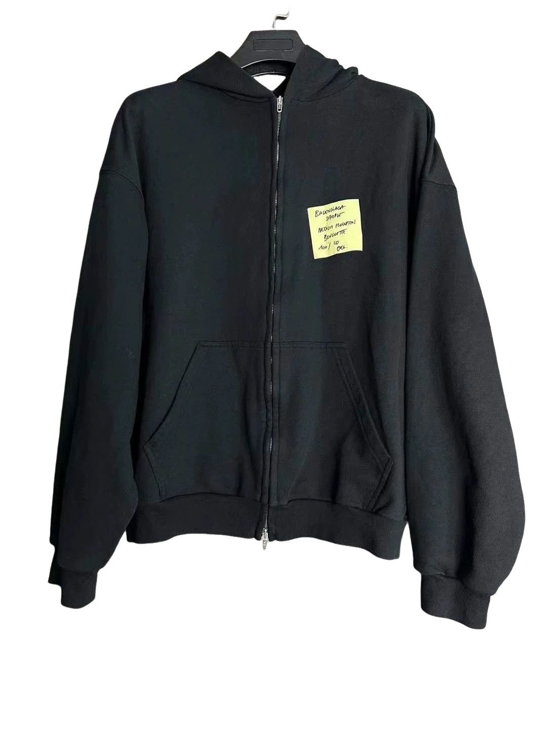 Balenciaga Balenciaga Sample Bouclette Zip Hoodie M Size US M / EU 48-50 / 2 - 1 Thumbnail