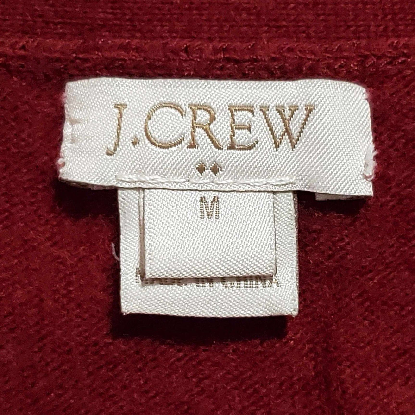 J.Crew J.CREW Cardigan Wool Blend Long Sleeve Button Up Red M Womens Shirt Size M / US 6-8 / IT 42-44 - 2 Thumbnail