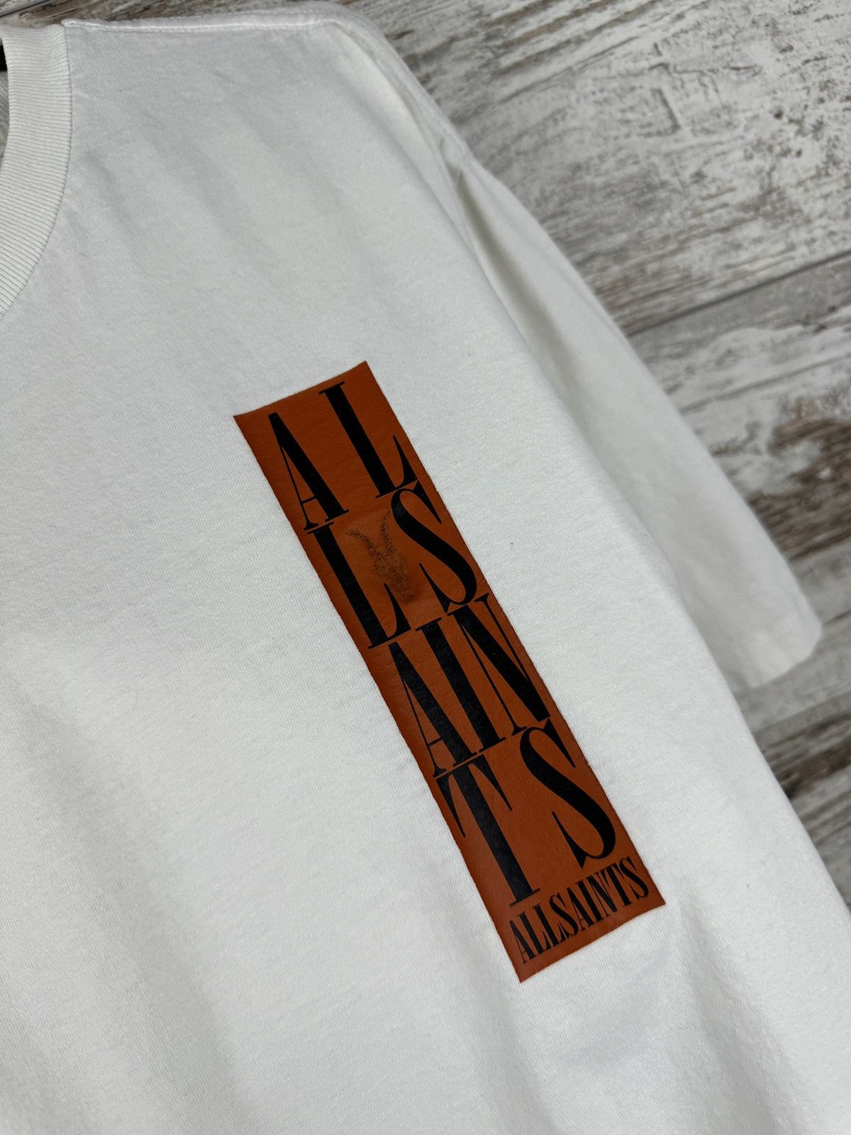 Allsaints × Japanese Brand × Vintage Mens Vintage AllSaints T-shirt logo basic tee art streetwear Size US M / EU 48-50 / 2 - 7 Thumbnail