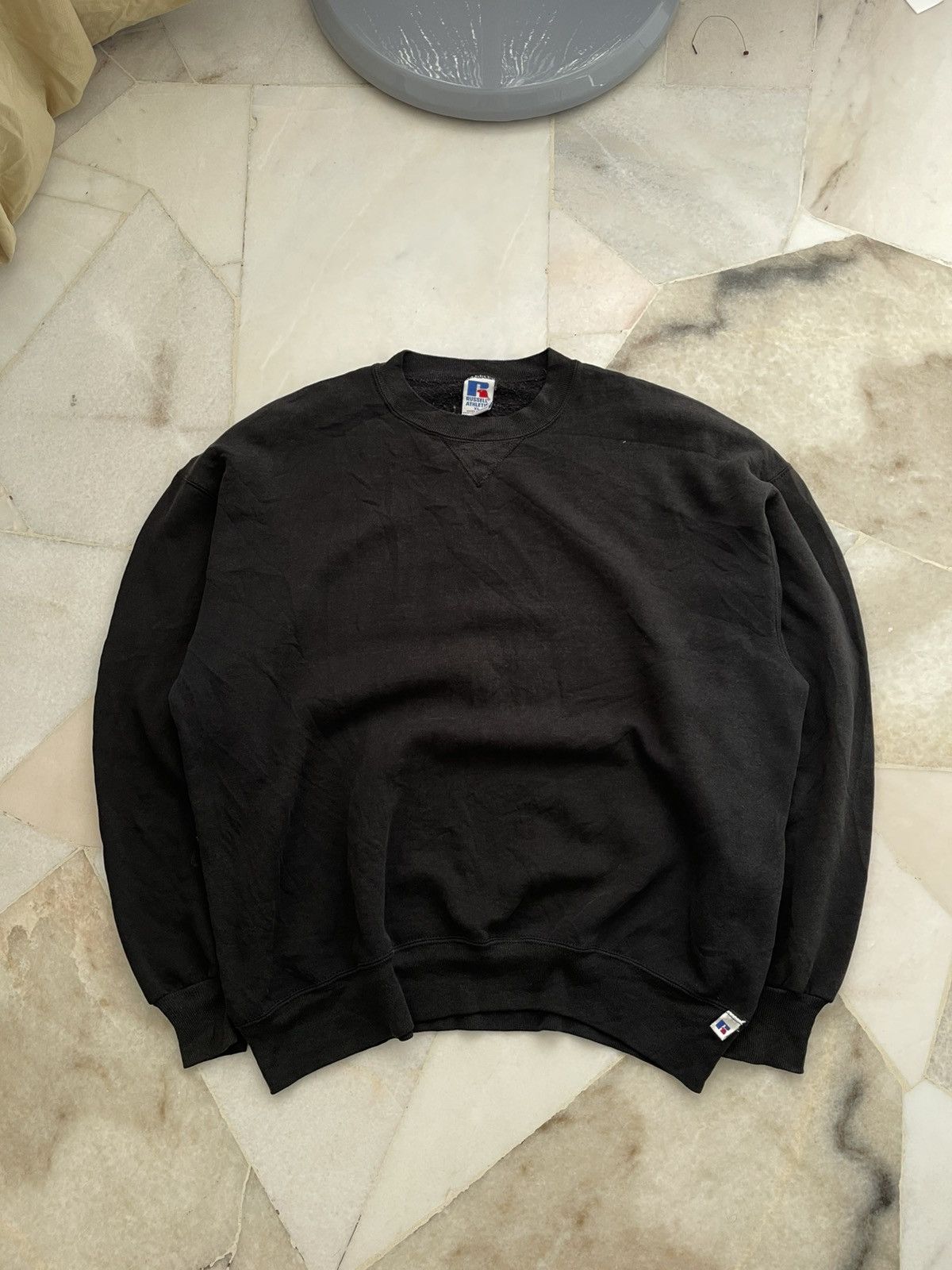 Russell Athletic × Vintage Combo Vintage Russell Sweatshirt Hoodie Size US L / EU 52-54 / 3 - 1 Thumbnail