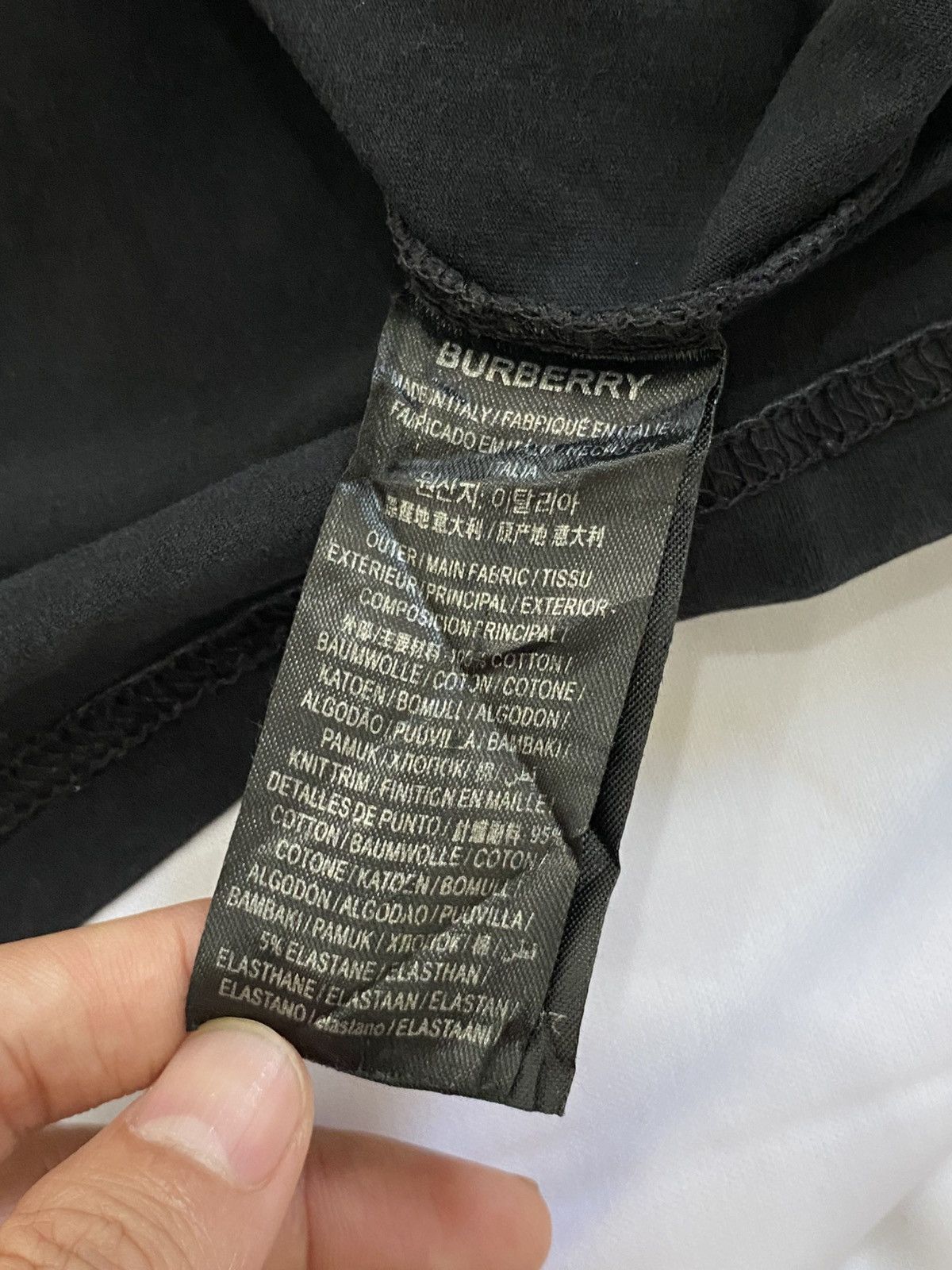 Burberry × Designer × Vintage Embroidery burberry tee Size US M / EU 48-50 / 2 - 5 Thumbnail