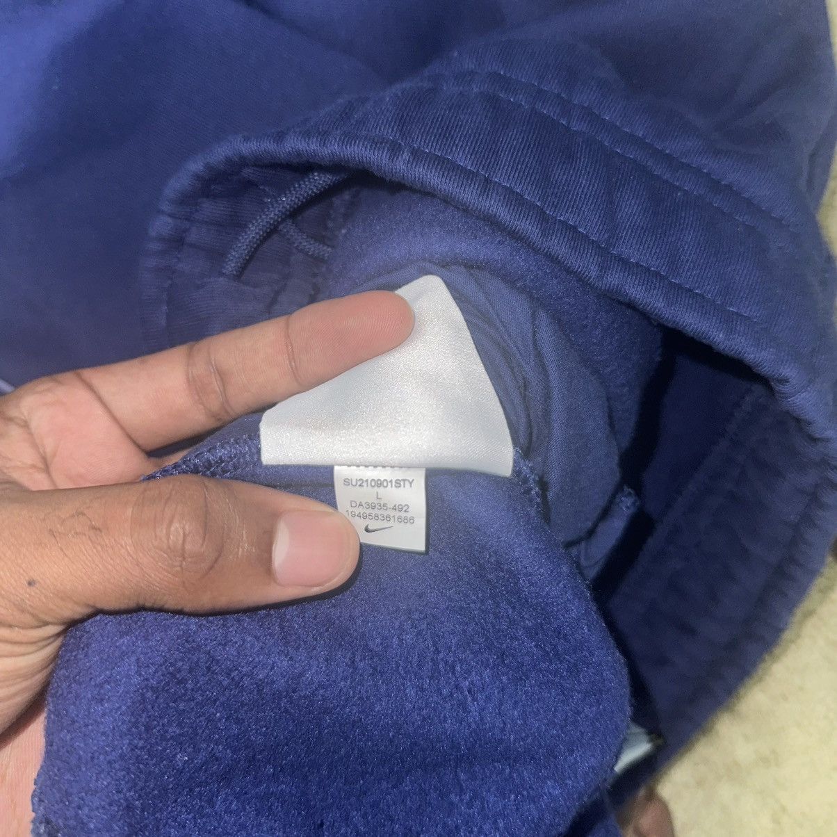 Nike Nike Nocta Fleece Sweatpants Blue Size US 32 / EU 48 - 6 Thumbnail