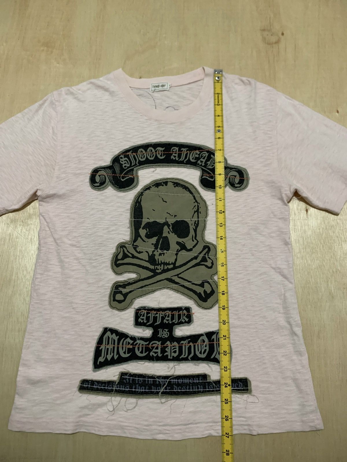 Hysteric Glamour × If Six Was Nine × Japanese Brand Y2k Thomas Hady Shooc Ahead Skull Tshirt Punk Style Size US M / EU 48-50 / 2 - 13 Thumbnail