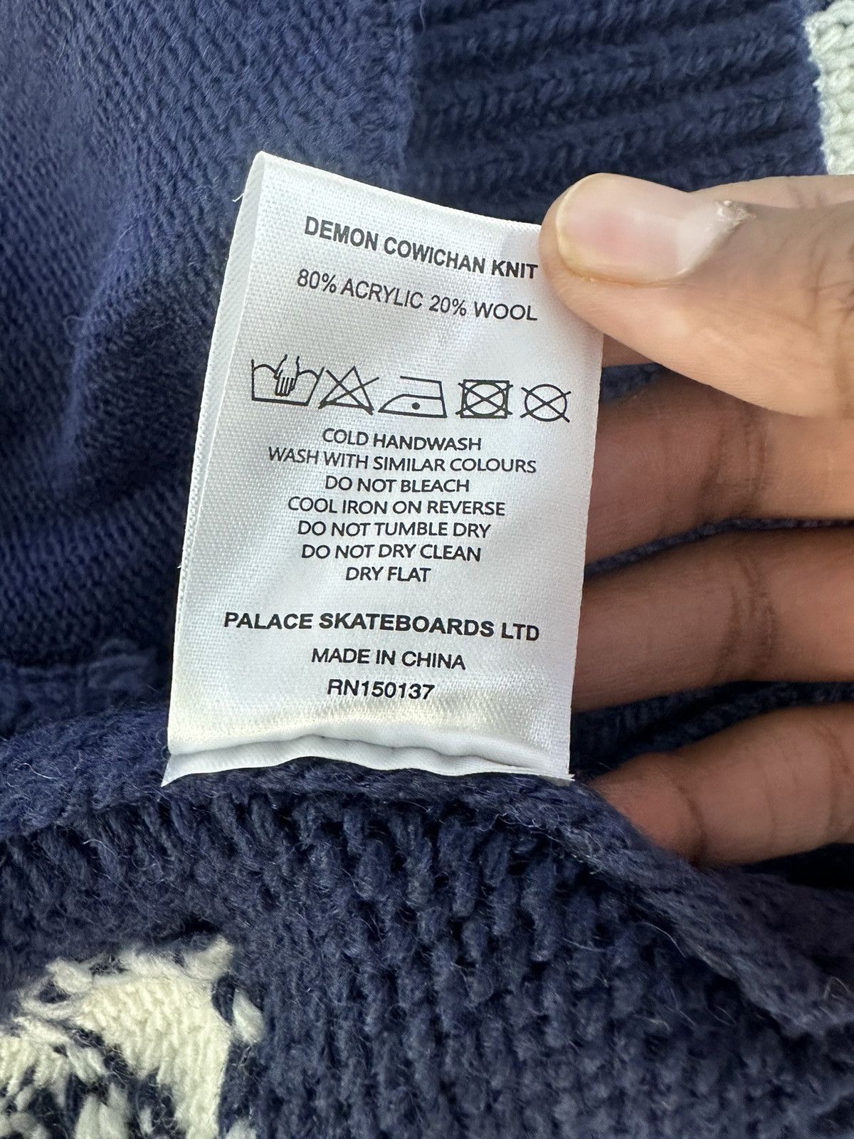 Palace Demon Cowichan Knit Size US S / EU 44-46 / 1 - 6 Thumbnail