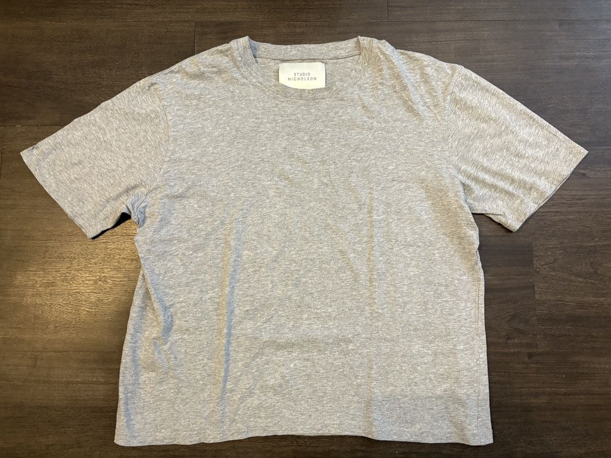 Studio Nicholson Off-White Bric T-shirt | Grailed
