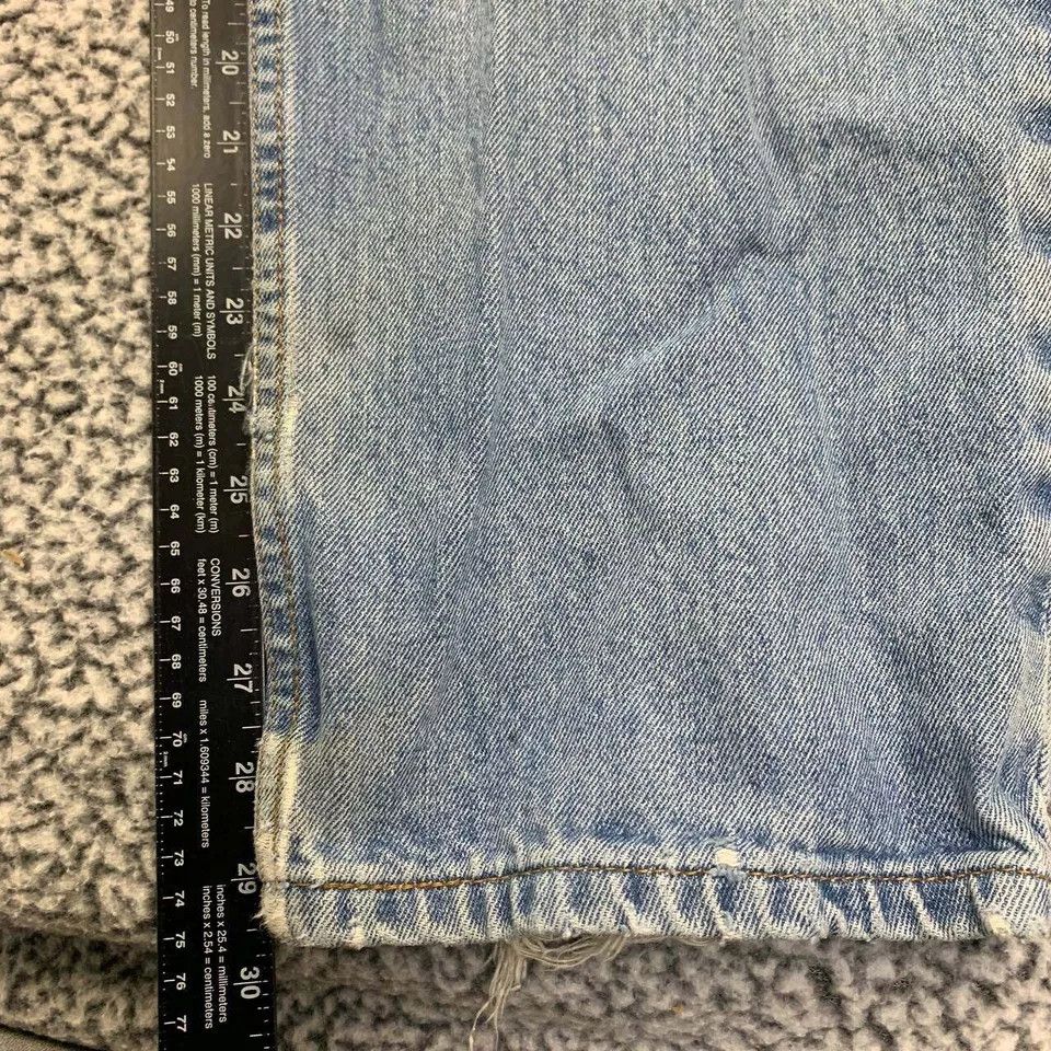 Levi's Levi's 556 Jeans Men 38x30 Straight Leg Mid Rise Denim Pants Size US 38 / EU 54 - 7 Thumbnail