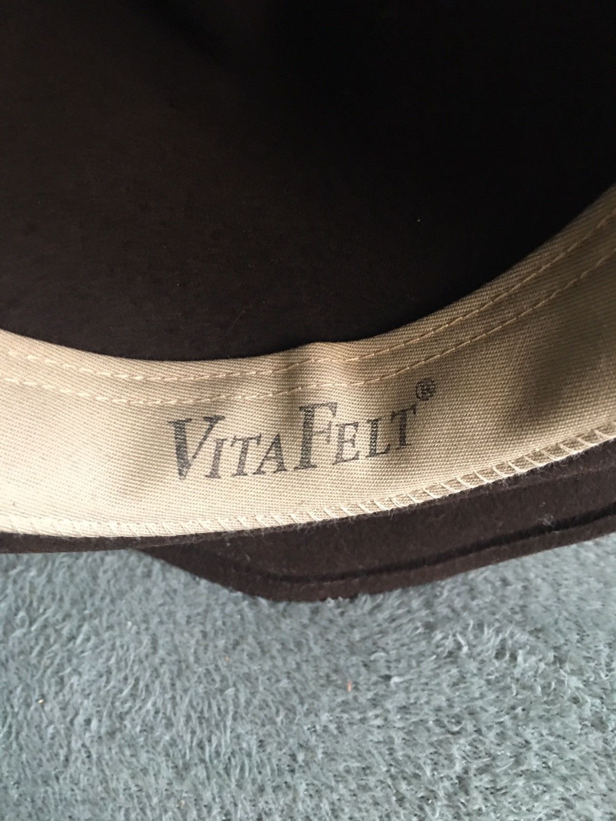 Stetson Stetson Vintage Keeline Brown Wool Cowboy Hat Size S/55 cm Size ONE SIZE - 11 Thumbnail