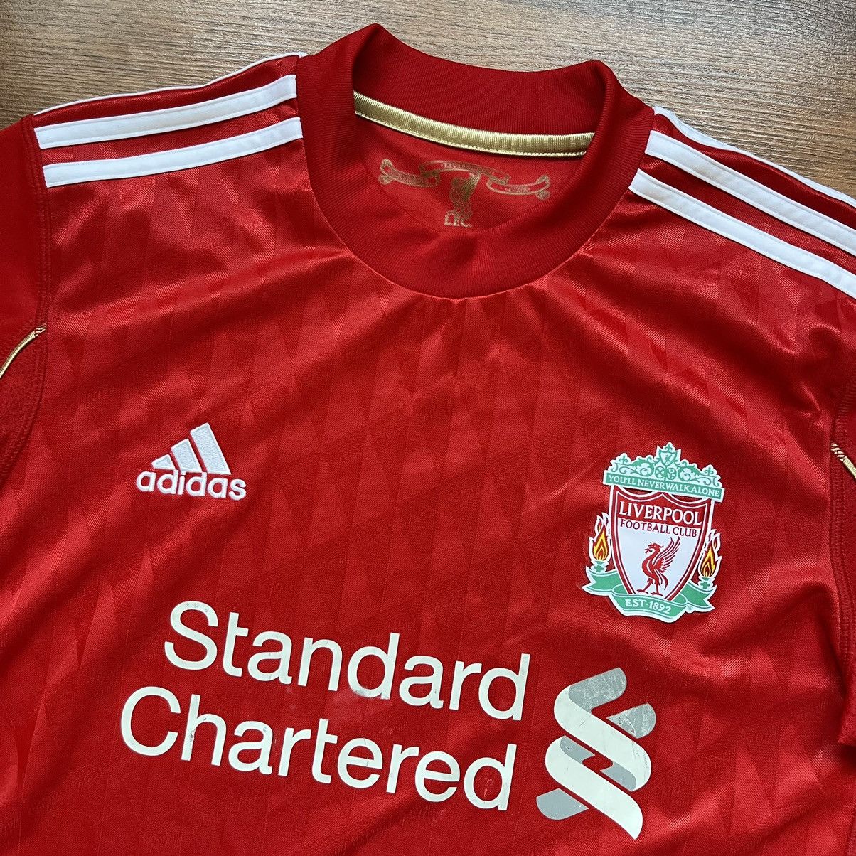 Adidas LIVERPOOL ADIDAS 2010/2012 FOOTBALL HOME JERSEY #9 TORRES Size US S / EU 44-46 / 1 - 4 Thumbnail