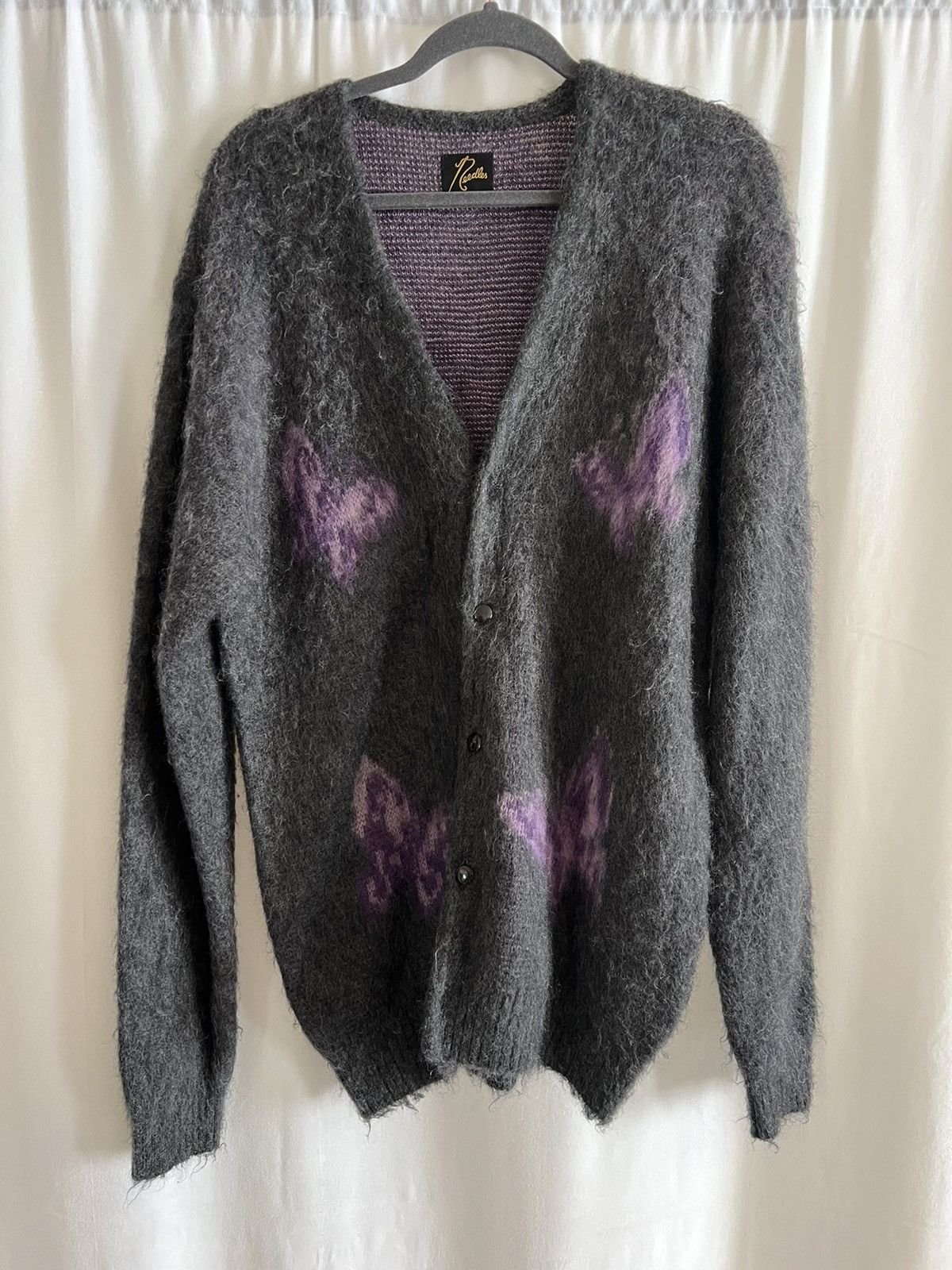 Needles Mohair Cardigan | Grailed