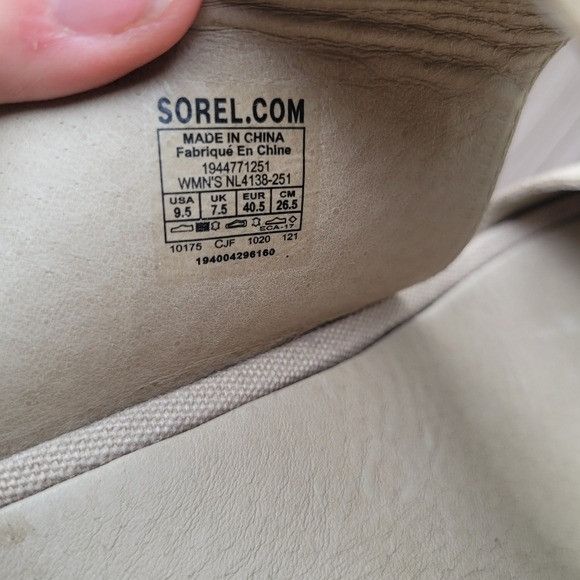 SOREL Sorel Joanie II Slingback Tan Brown Leather Wedge Platform C Size US 9.5 / IT 39.5 - 7 Thumbnail