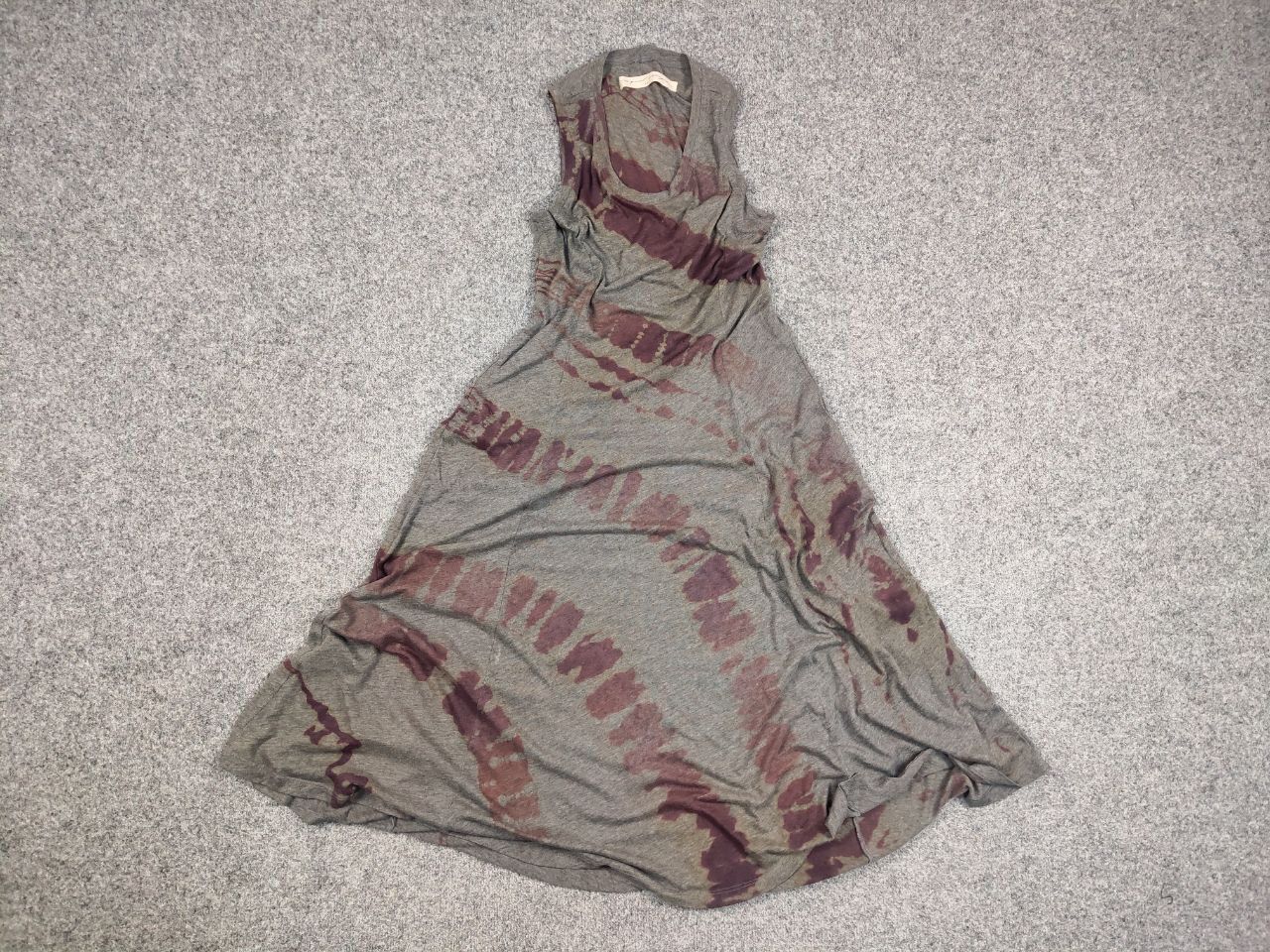 Other Raquel Allegra Hand Made USA A Line Light Gray Art Dress Size M / US 6-8 / IT 42-44 - 7 Thumbnail