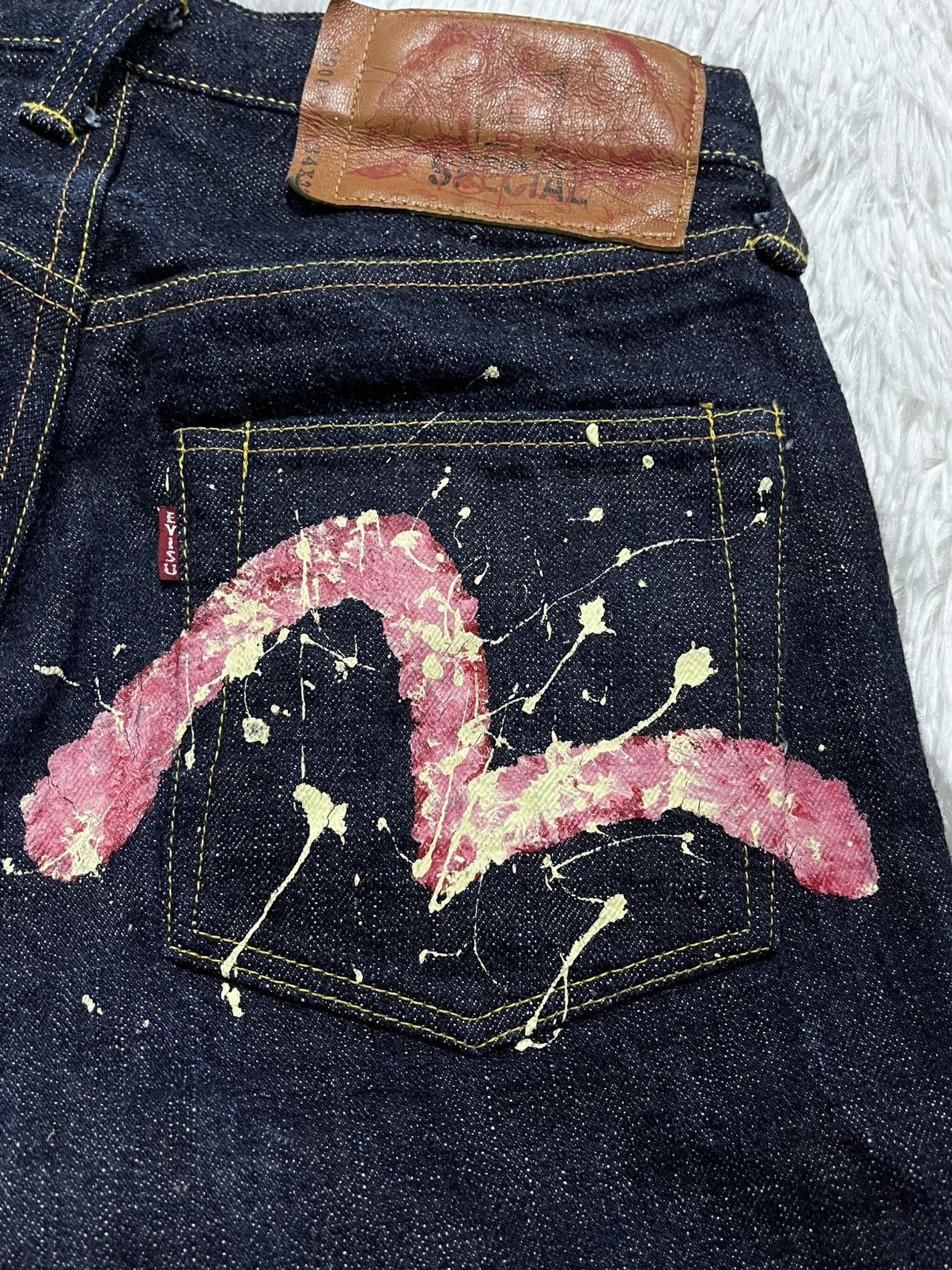 Evisu Vintage Evisu Yamane Era Selvedge Denim (Made in Japan) Size US 31 - 13 Thumbnail