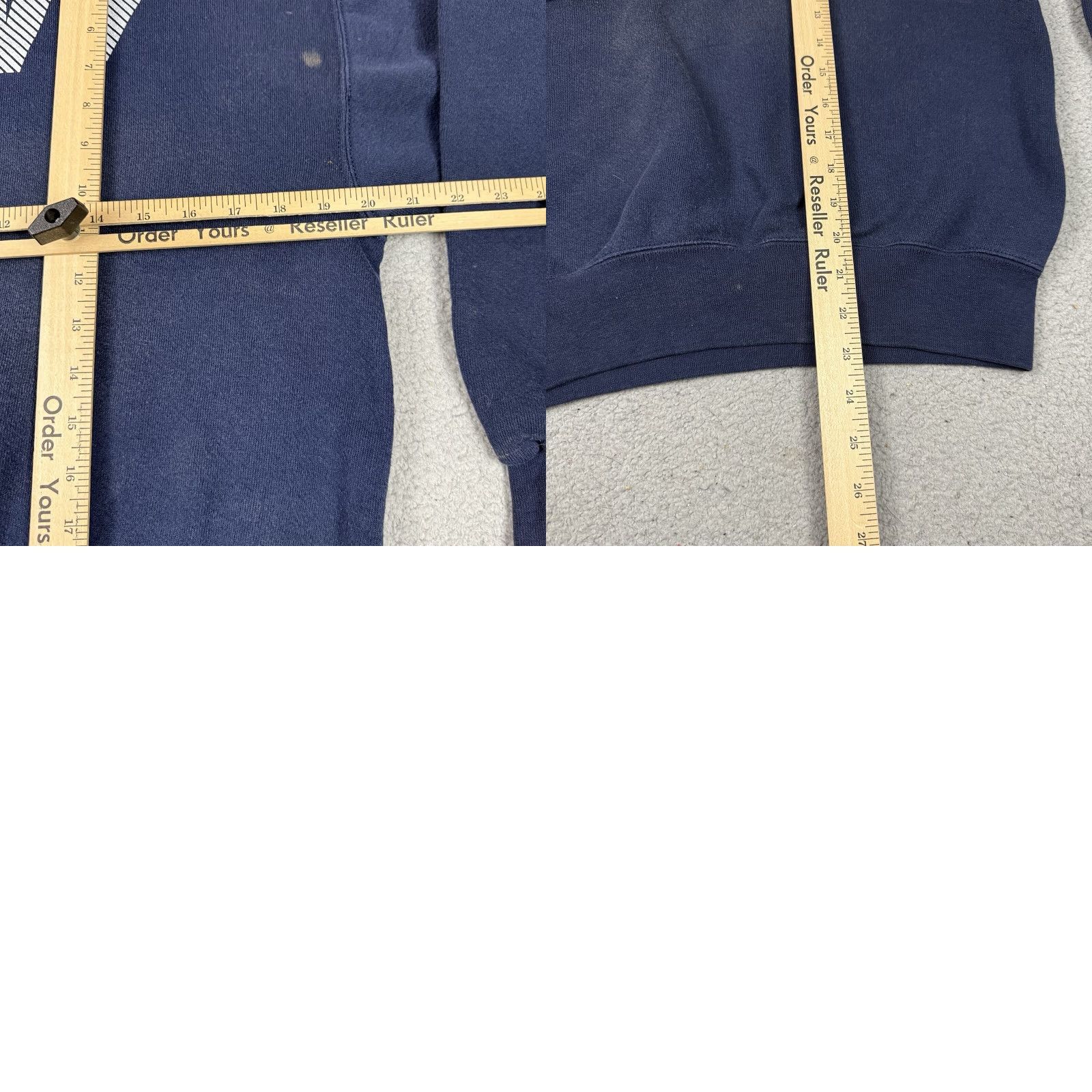 Soffe VINTAGE Soffe Navy Sweatshirt Mens Small Blue Military Issued Pullover Crew Neck Graphic Print 90s USA America Patriotic USA Navy | Sweatshirt | Mens Size US S / EU 44-46 / 1 - 9 Thumbnail