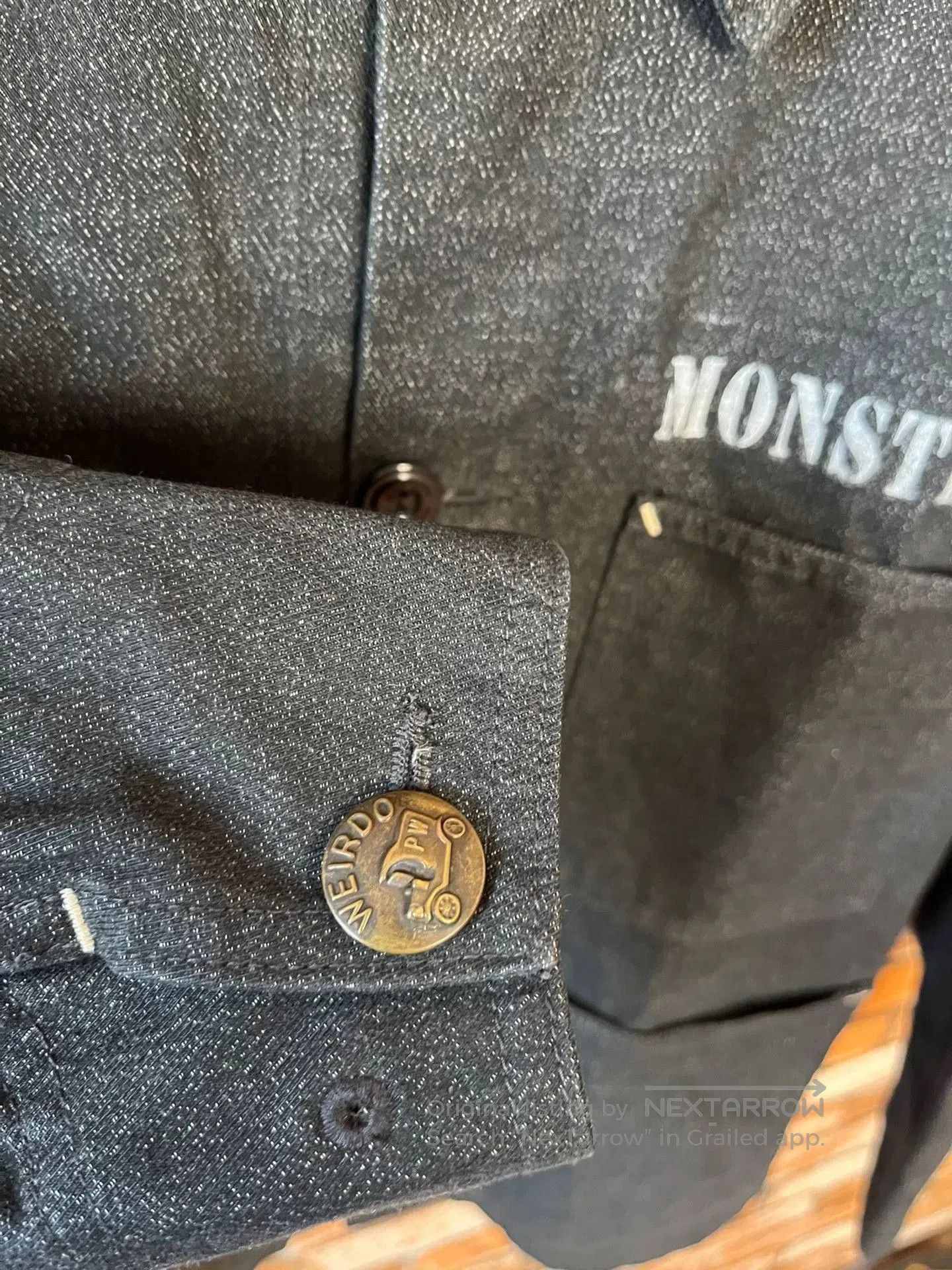 STRANGE MATTER Weirdo Thick Jacket with Copper Buttons. Size US S / EU 44-46 / 1 - 3 Thumbnail