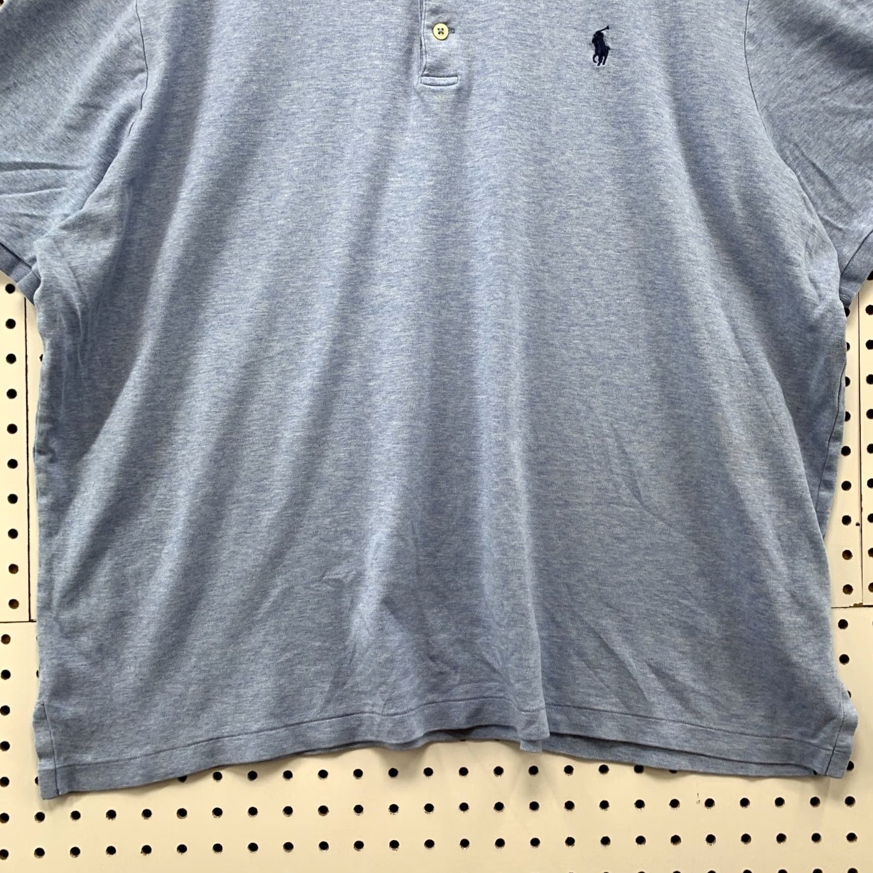 Polo Ralph Lauren Polo Ralph Lauren Polo Shirt Blue Classic Fit Mens XL Short Sleeve 27x27.5 Size US XL / EU 56 / 4 - 5 Thumbnail