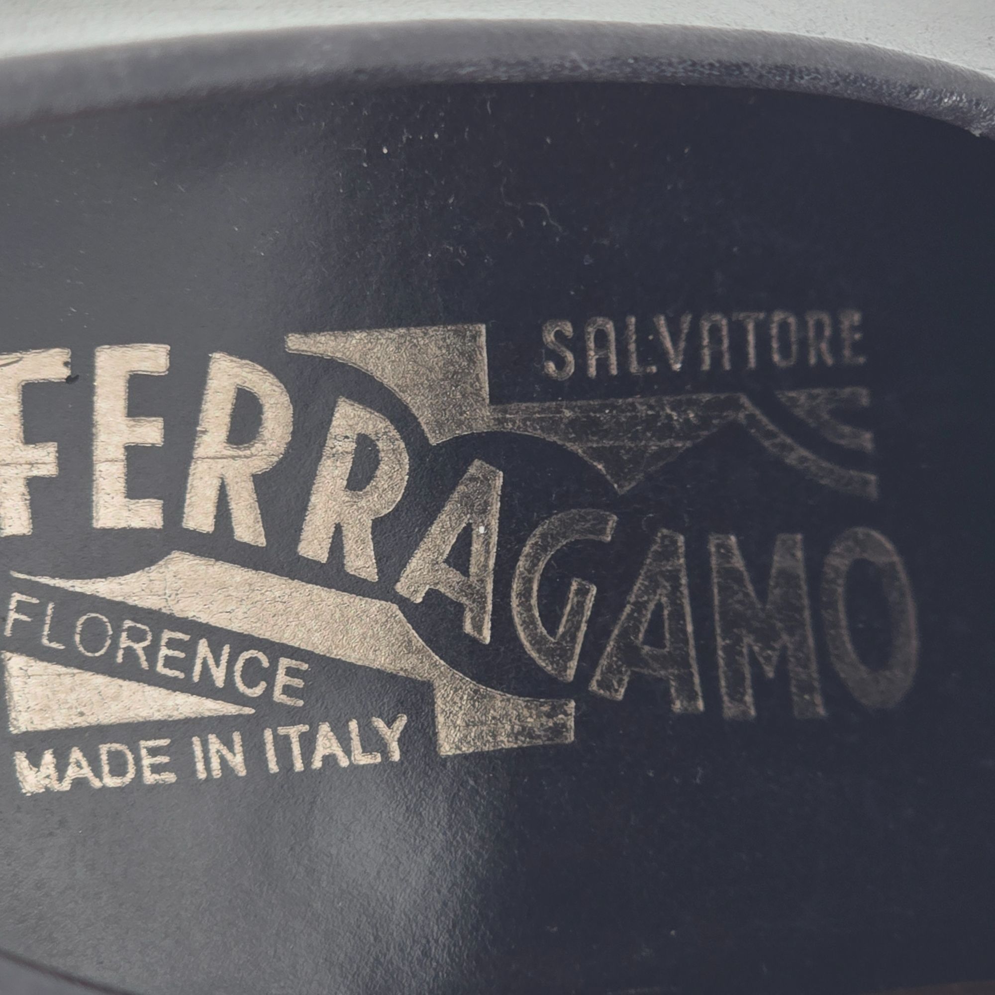 Salvatore Ferragamo Salvatore Ferragamo Italy Mens 6 Black Leather Dress Shoes Size US 6 / EU 39 - 12 Thumbnail