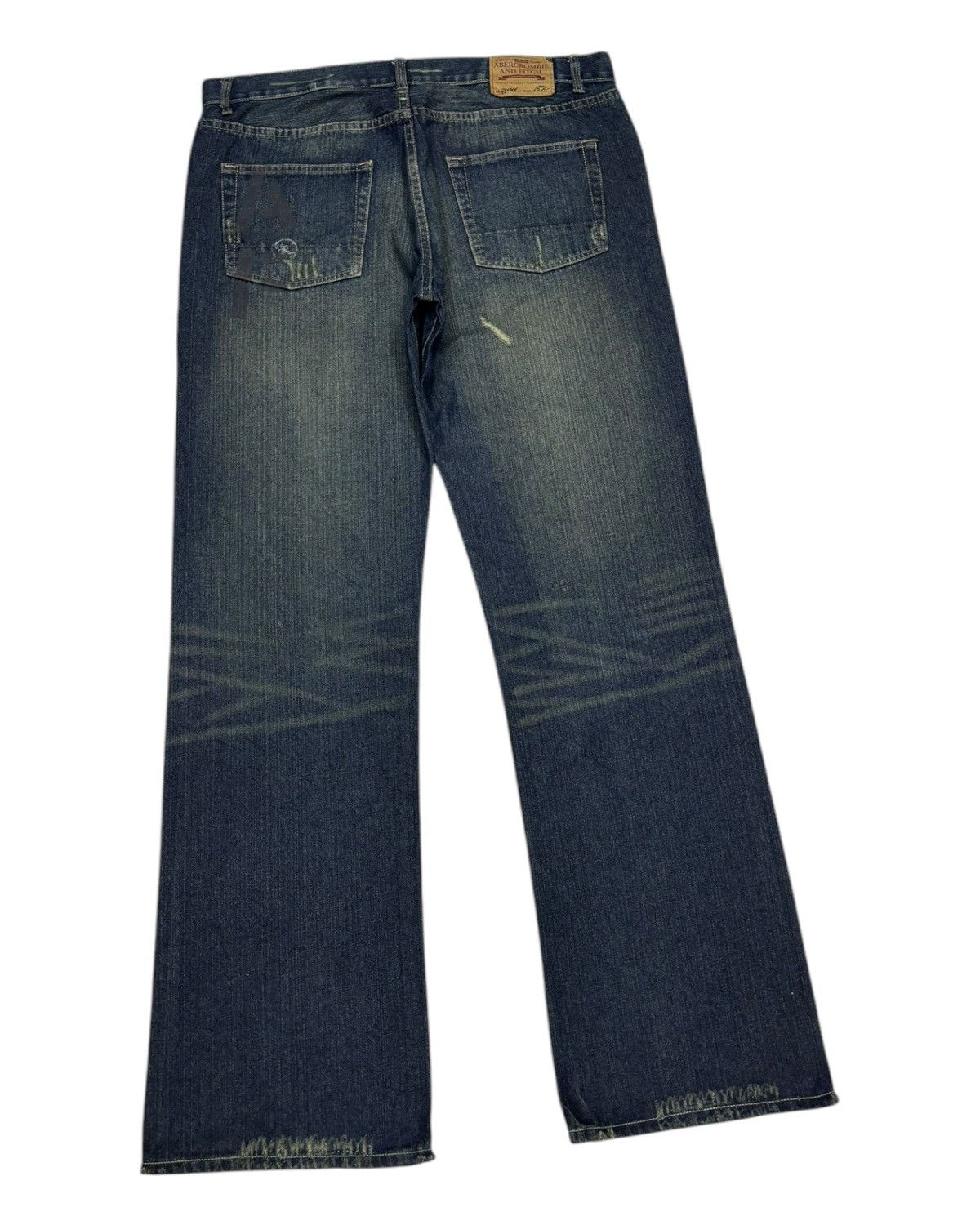 If Six Was Nine BAGGY JEANS STATEMENT DENIM A&F JUNYA WATANABE STYLE FLARED Size US 38 / EU 54 - 7 Thumbnail