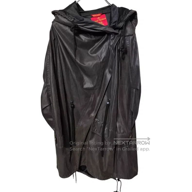 Vivienne Westwood Vivienne Westwood Red Logo Asymmetric Draping Jacket Carbo Size M / US 6-8 / IT 42-44 - 1 Thumbnail