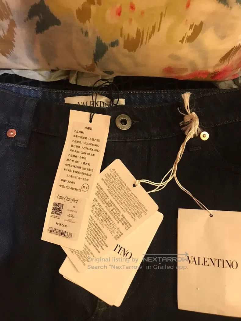 Valentino Valentino Denim mini skirt Size M / US 6-8 / IT 42-44 - 2 Thumbnail