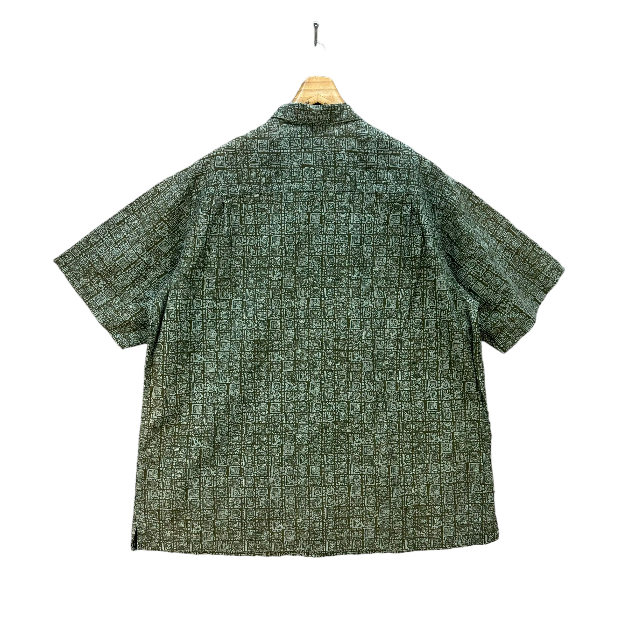 L.L. Bean LL BEAN FULLPRINT BUTTON UPS SHIRT #7945-191 Size US L / EU 52-54 / 3 - 8 Thumbnail