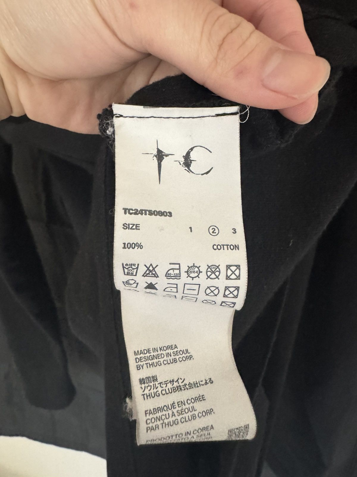 Thug Club TC Logo Emblem Long Sleeve