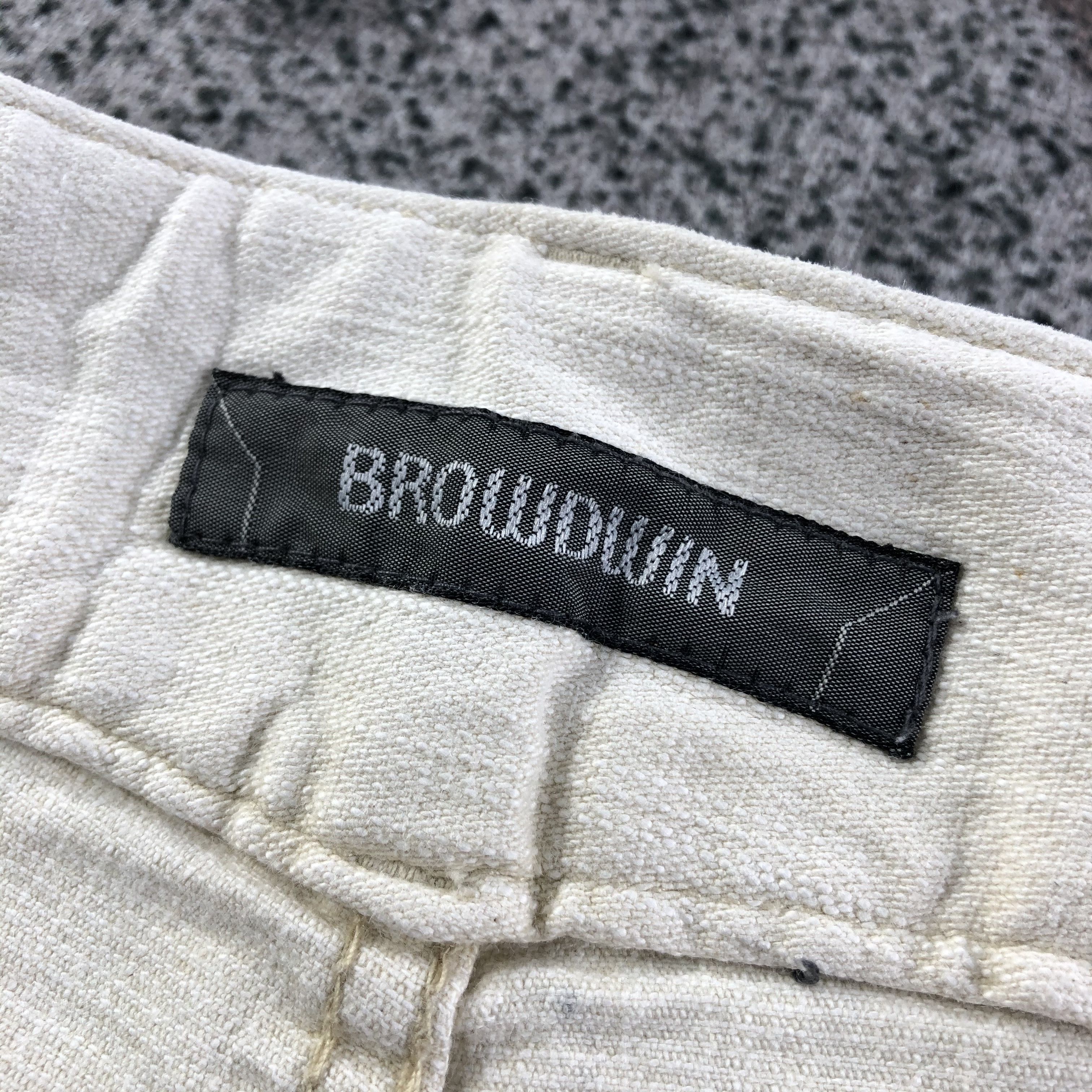 Japanese Brand Japanese Brand Browdwin White Jeans Flare Denim KJ1625 Size 27" / US 4 / IT 40 - 8 Thumbnail