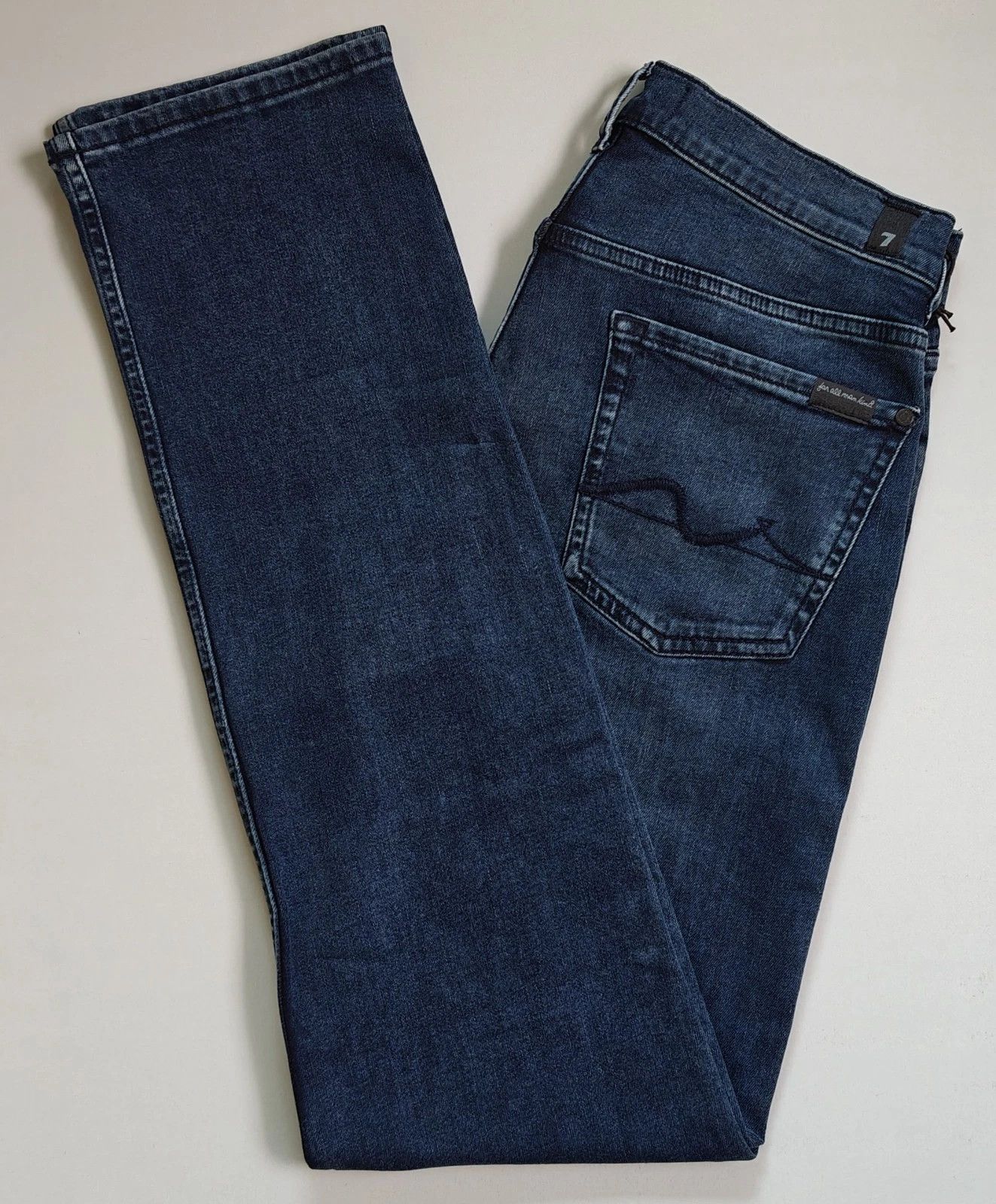 7 For All Mankind 7 For All ManKind Slimmy Rinse Men's Jeans T / 6003 Size US 30 / EU 46 - 14 Thumbnail
