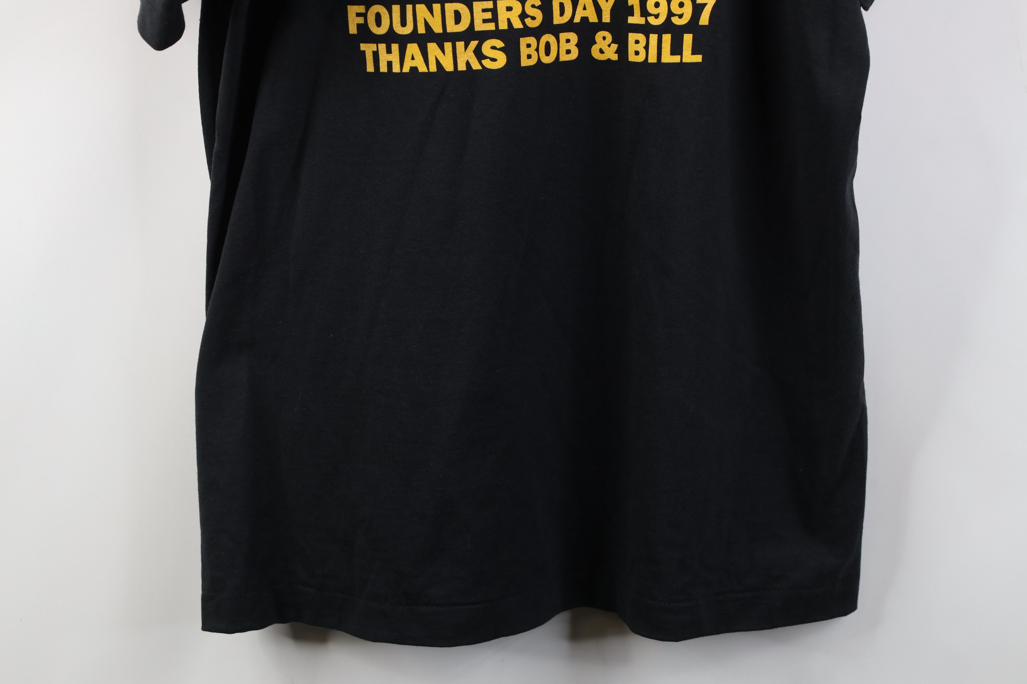 Vintage Vintage 90s Day I Was Blind But Now I See T-Shirt Black Size US XL / EU 56 / 4 - 14 Thumbnail