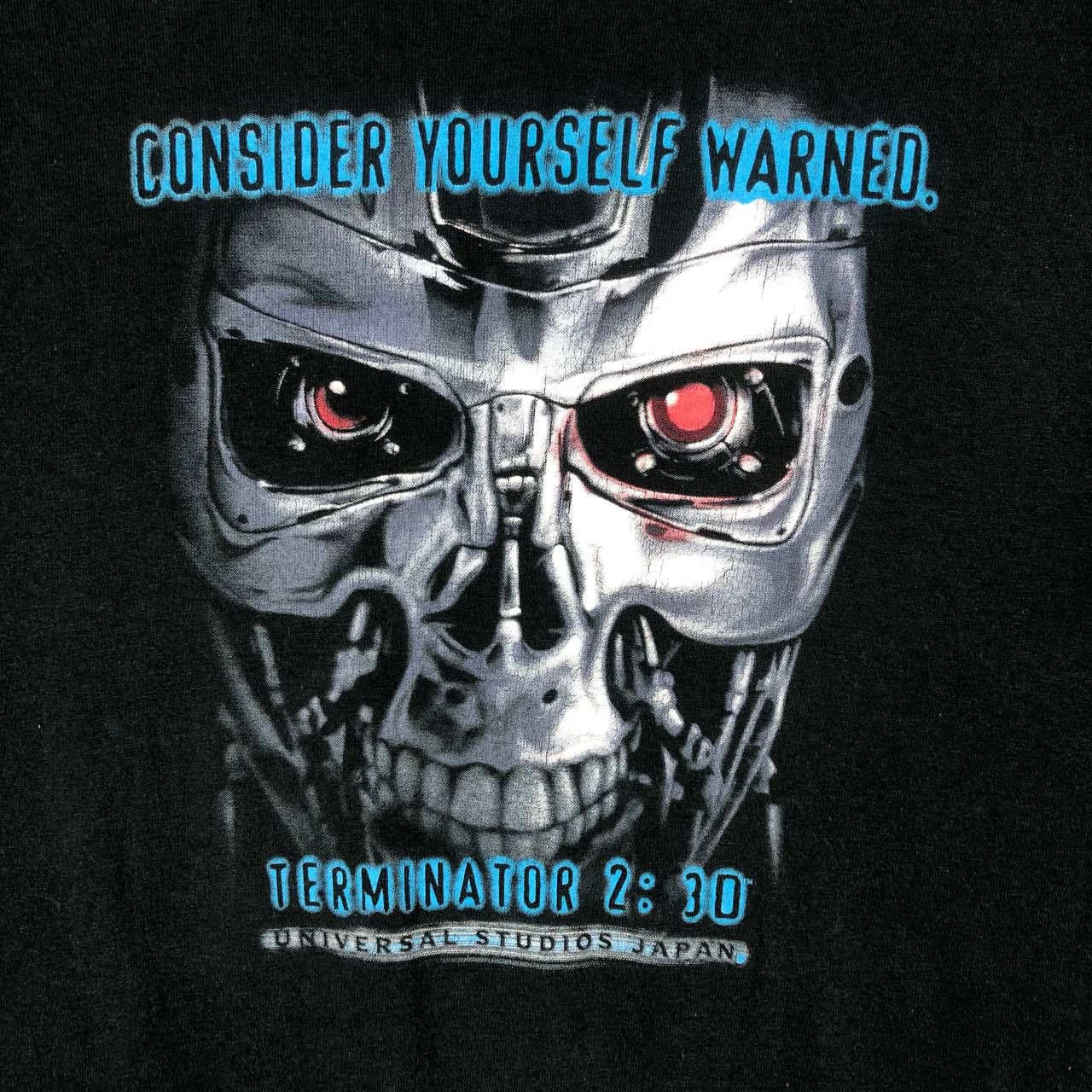 Vintage Vintage 90's Terminator 2 T2-3D T- Shirt Size US L / EU 52-54 / 3 - 5 Thumbnail